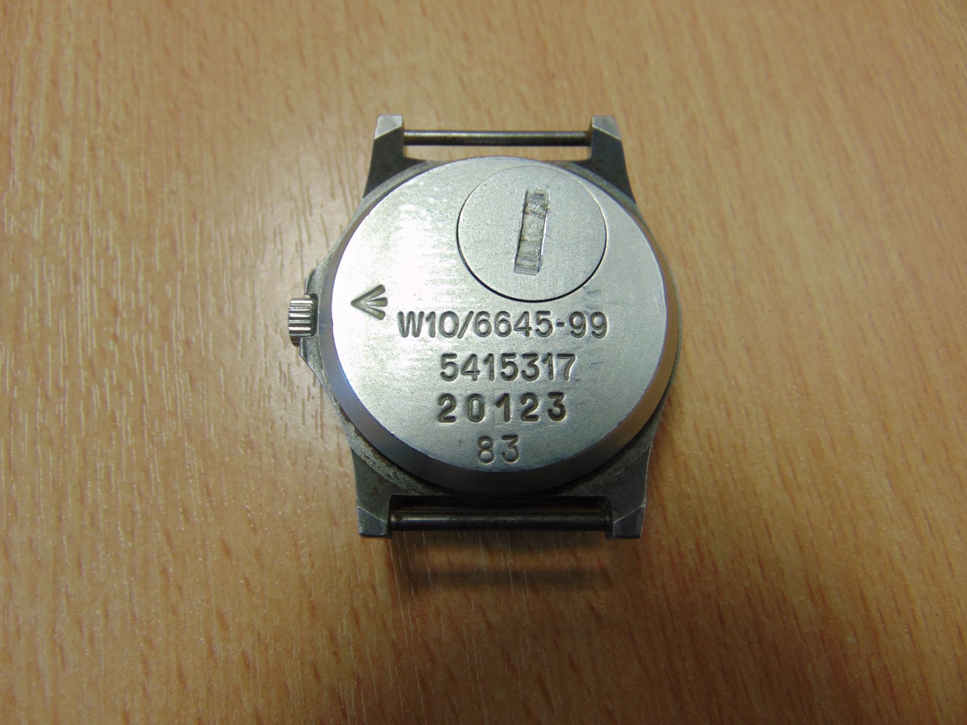 CWC W10 SERVICE WATCH RARE FAT BOY CASE NATO MARKED DATED 1983 - Image 3 of 9