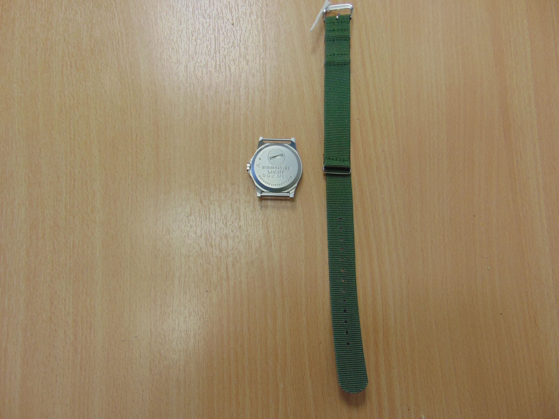 UNISSUED CWC W10 SERVICE WATCH -WATER RESISTENT TO 5ATM NATO MARKED DATED 2006 - Image 8 of 10