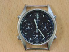 Very Nice SEIKO GEN I PILOTS CHRONO R.A.F. ISSUE NATO MARKED DATED 1990 ( GULF WAR)