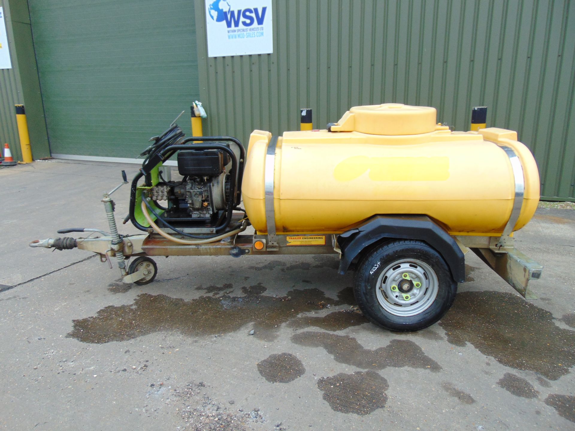 2015 Trailer Engineering 1100 Litre Pressure Washer Bowser - Image 6 of 17