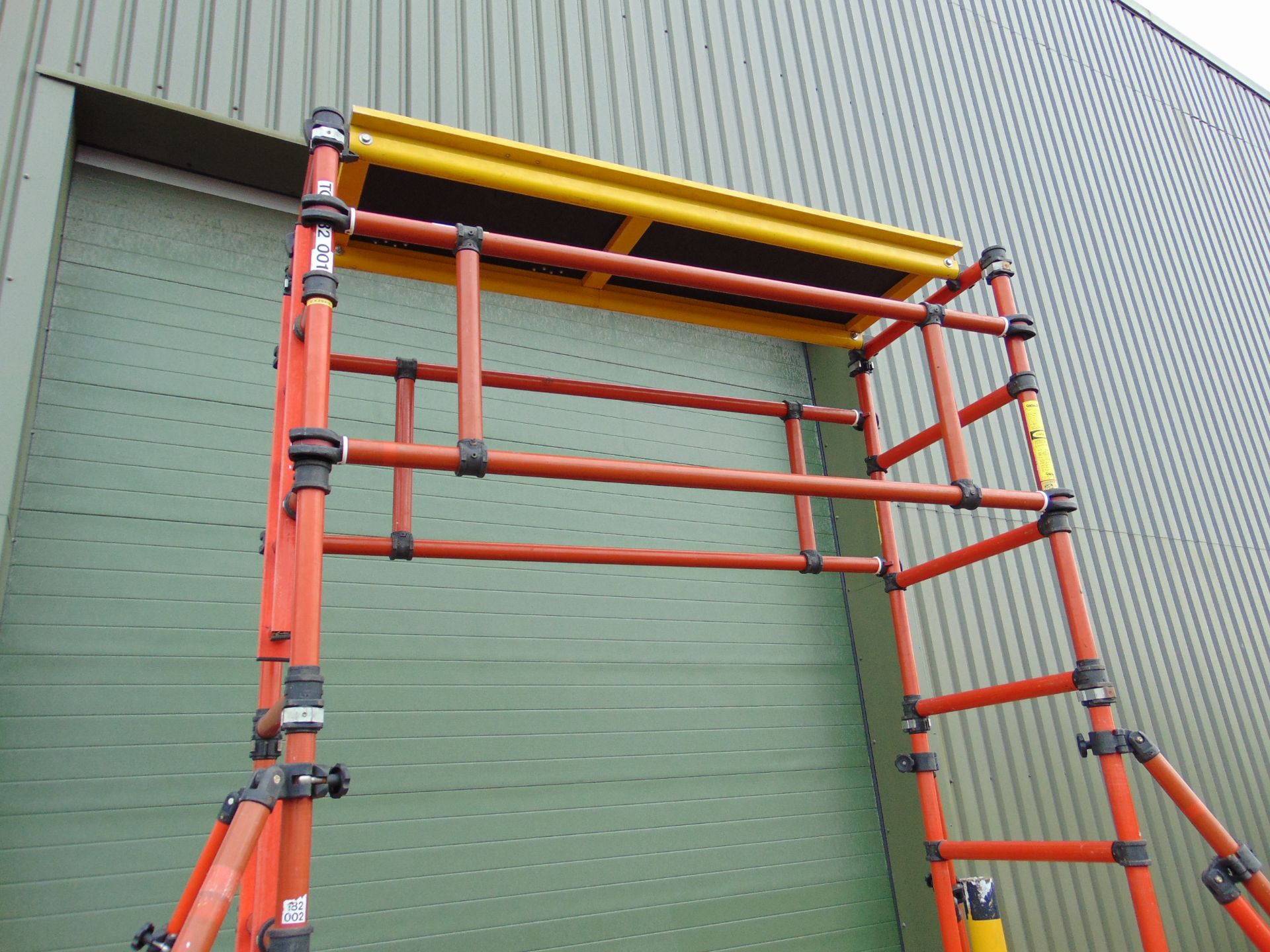 Genex Lightweight Fiberglass Scaffold Tower 3.3m High - Image 3 of 7