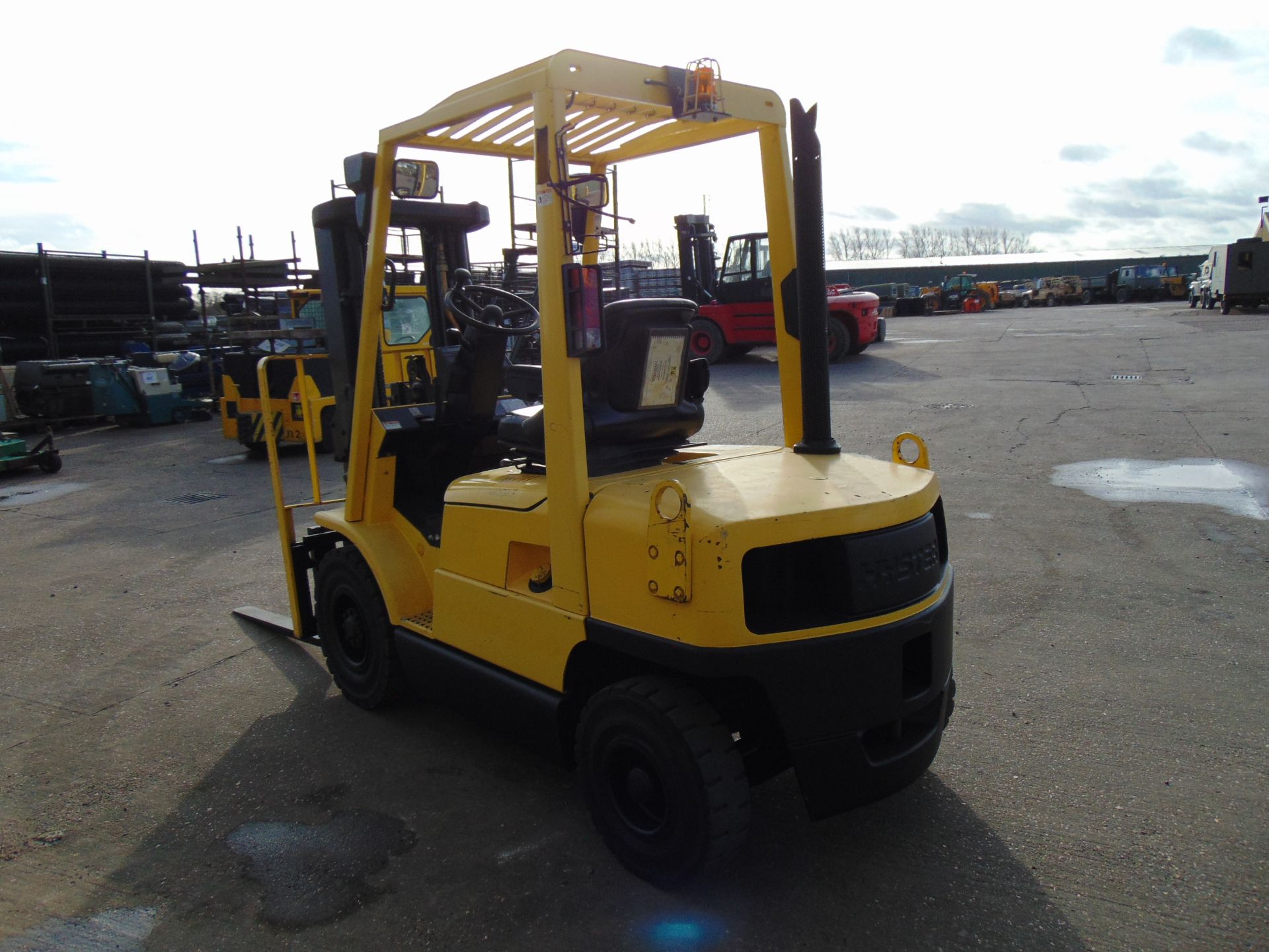 Hyster H2.50XM Forklift ONLY 1,285 HOURS WITH 3 STAGE CONTAINER SPEC MAST. - Bild 9 aus 24