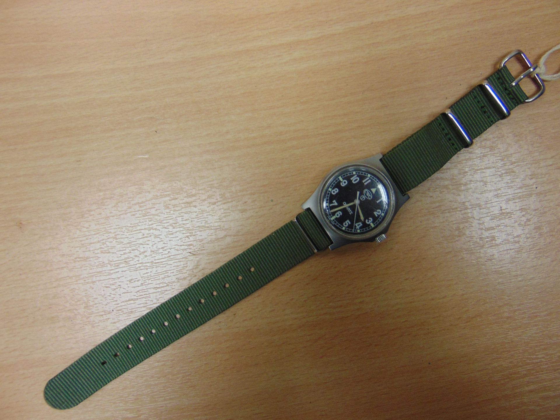 CWC QUARTZ 0552 ROYAL MARINES/ ROYAL NAVY ISSUE SERVICE WATCH NATO MARKED - 1989 ( PRE GULF WAR) - Image 8 of 8