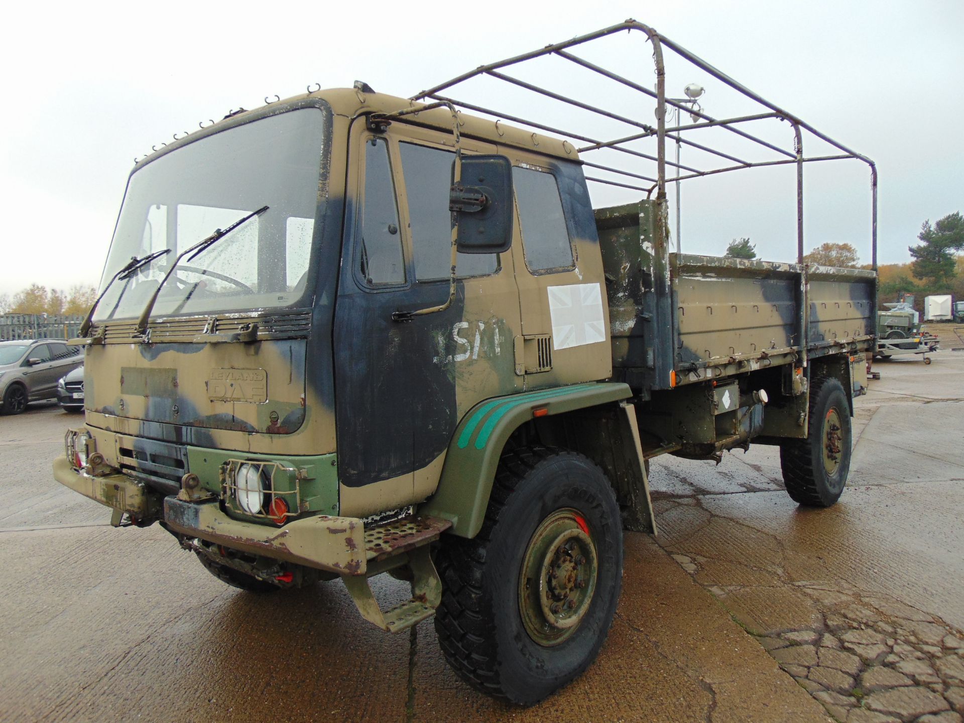 Leyland Daf 45/150 4 x 4 fitted with Hydraulic Winch ( operates Front and Rear ) - Image 3 of 24