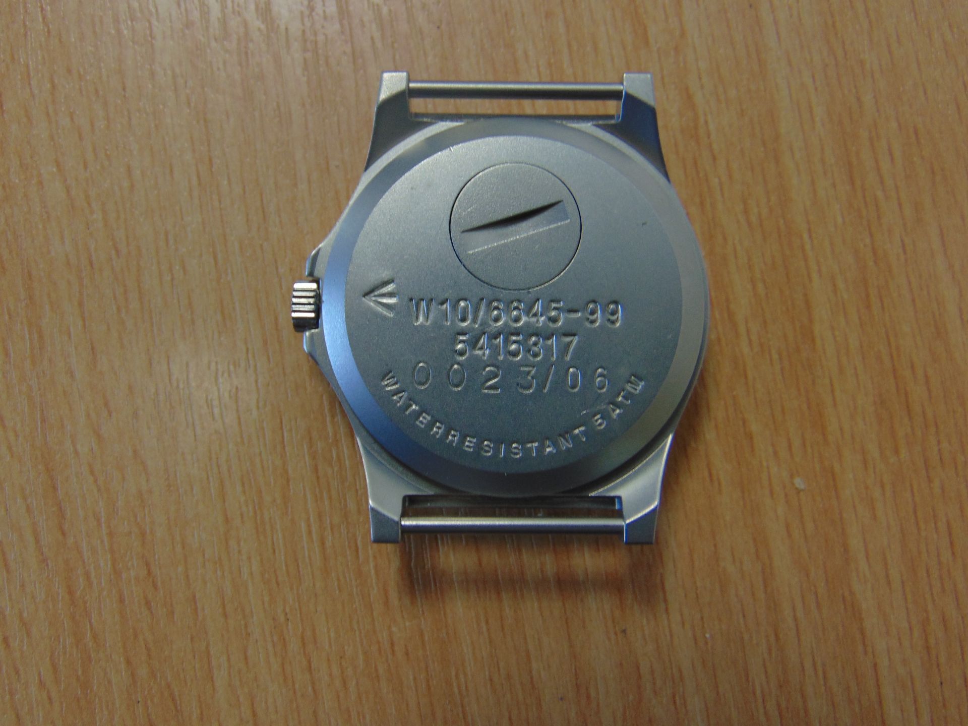 UNISSUED CWC W10 SERVICE WATCH -WATER RESISTENT TO 5ATM NATO MARKED DATED 2006 - Image 7 of 10