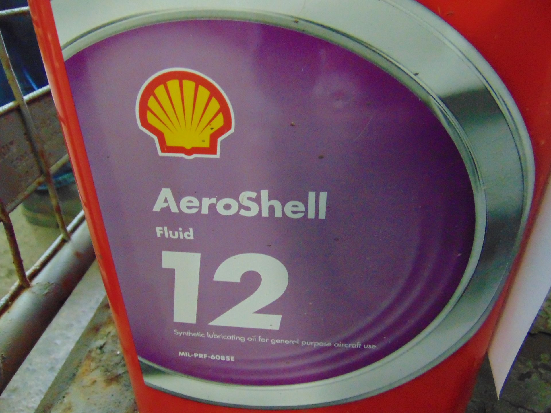 2 x Unissued 5L Sealed Tins of AeroShell 12 General Purpose Lubricating Oil Aerospace Quality - Image 2 of 3