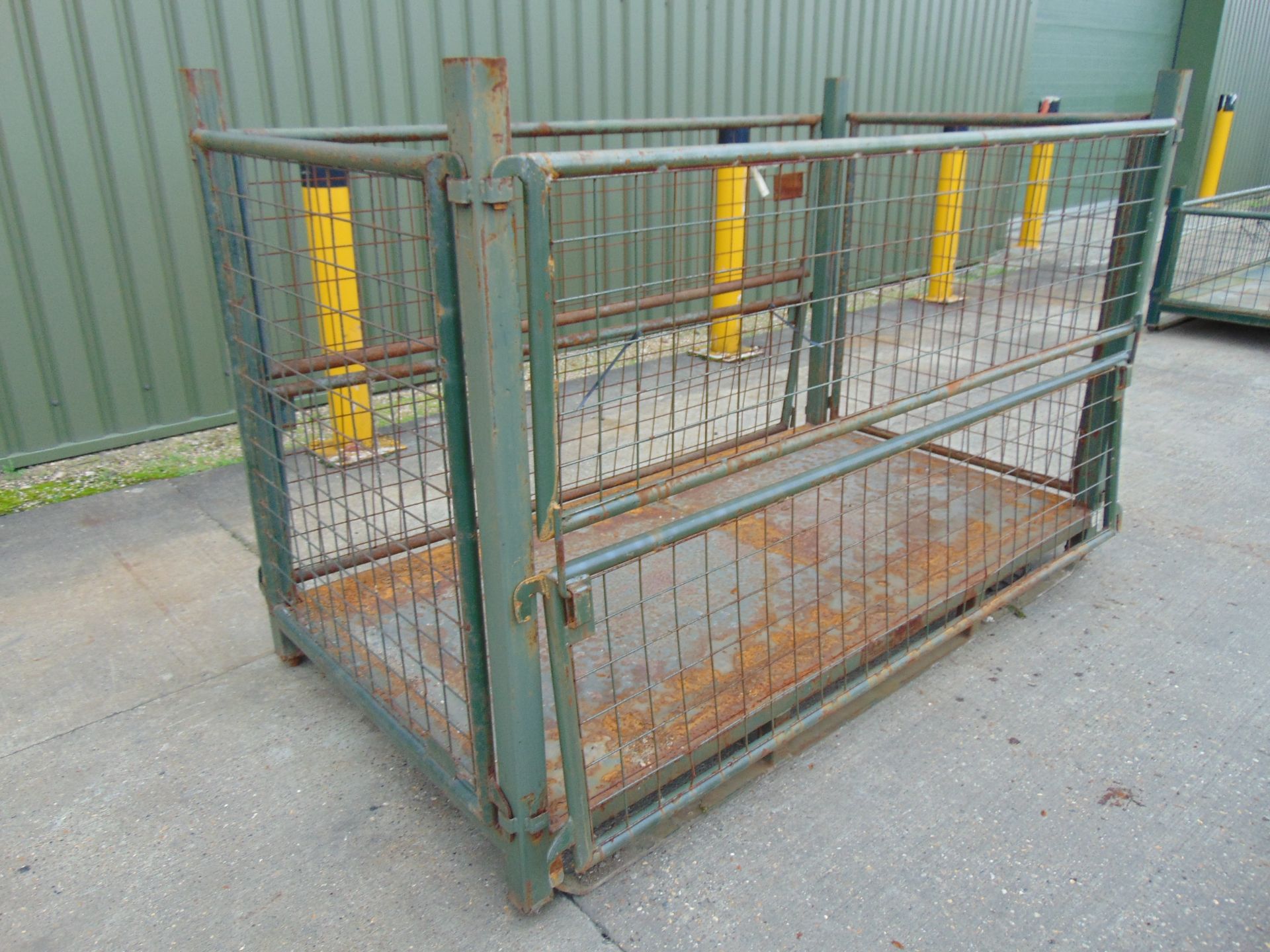 Heavy Duty Metal Stackable Stillage / Post Pallet