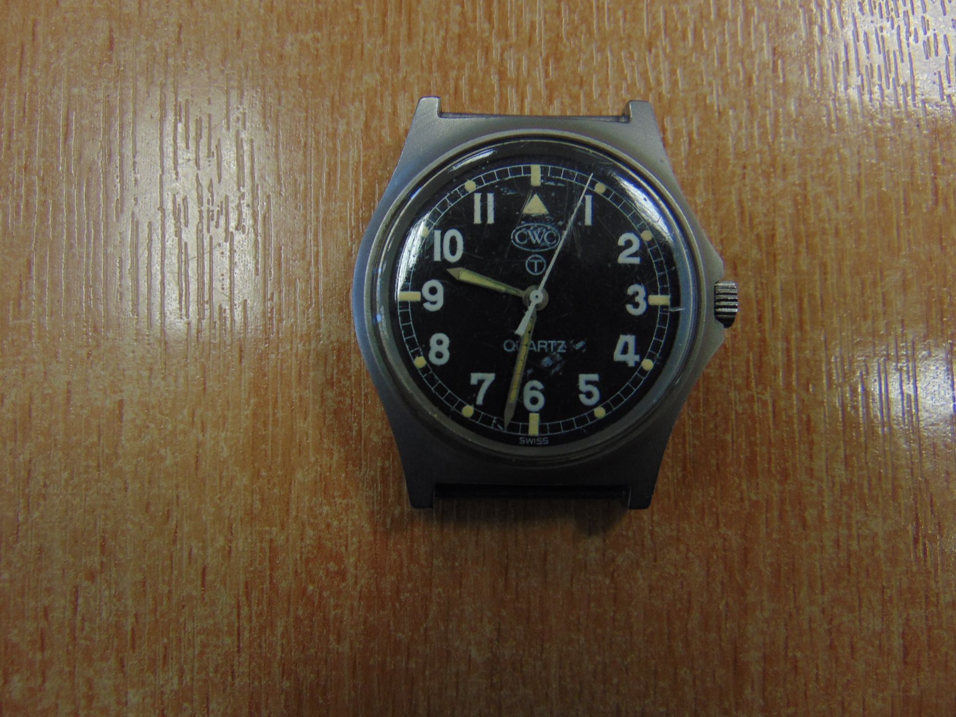 CWC W10 SERVICE WATCH RARE FAT BOY CASE NATO MARKED DATED 1983 - Image 6 of 9