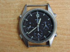 SIEKO GEN I R.A.F. PILOTS CHRONO WATCH NATO MARKED DATED 1984