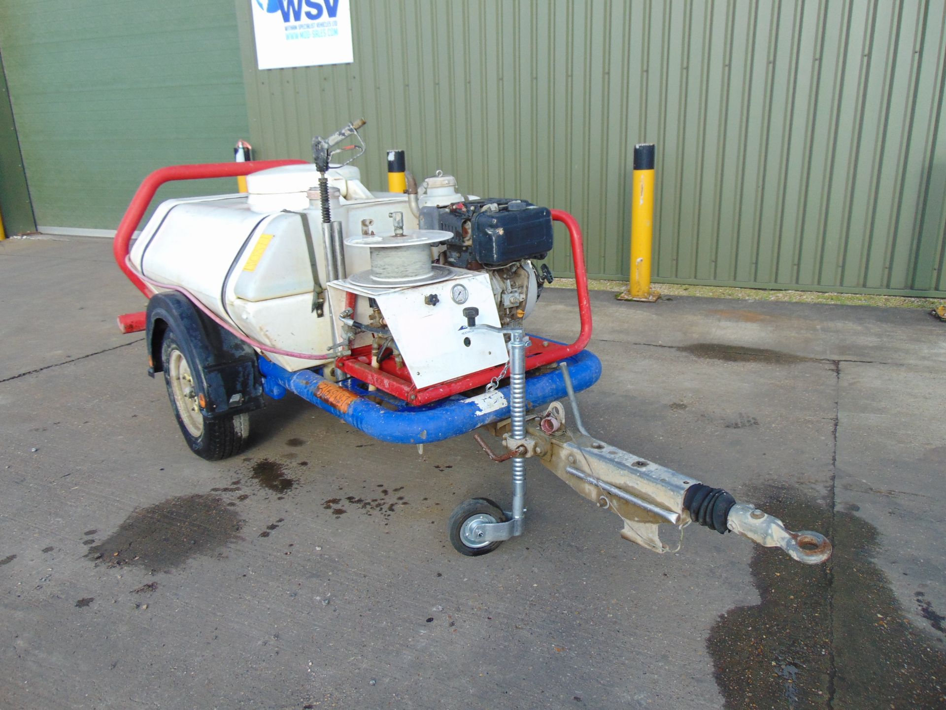 Brendon Powerwasher BB1000 Yanmar Diesel Pressure Washer Bowser Trailer c/w Spray Bar - Image 2 of 19