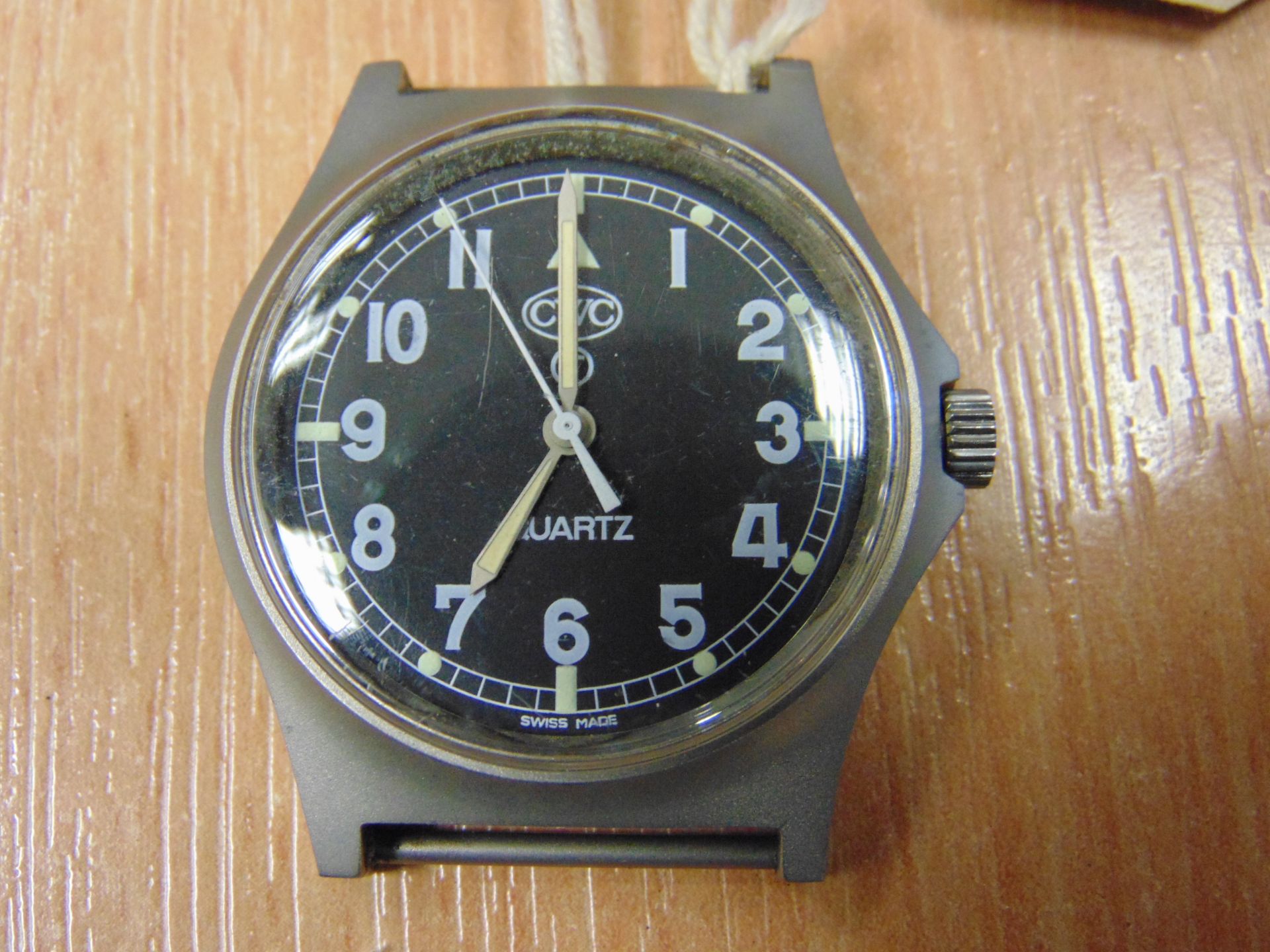 2x CWC QUARTZ 0552 ROYAL NAVY/ MARINES ISSUE SERVICE WATCHES UNTRIED AND UNTESTED DATED 1989/1990 - Image 6 of 6