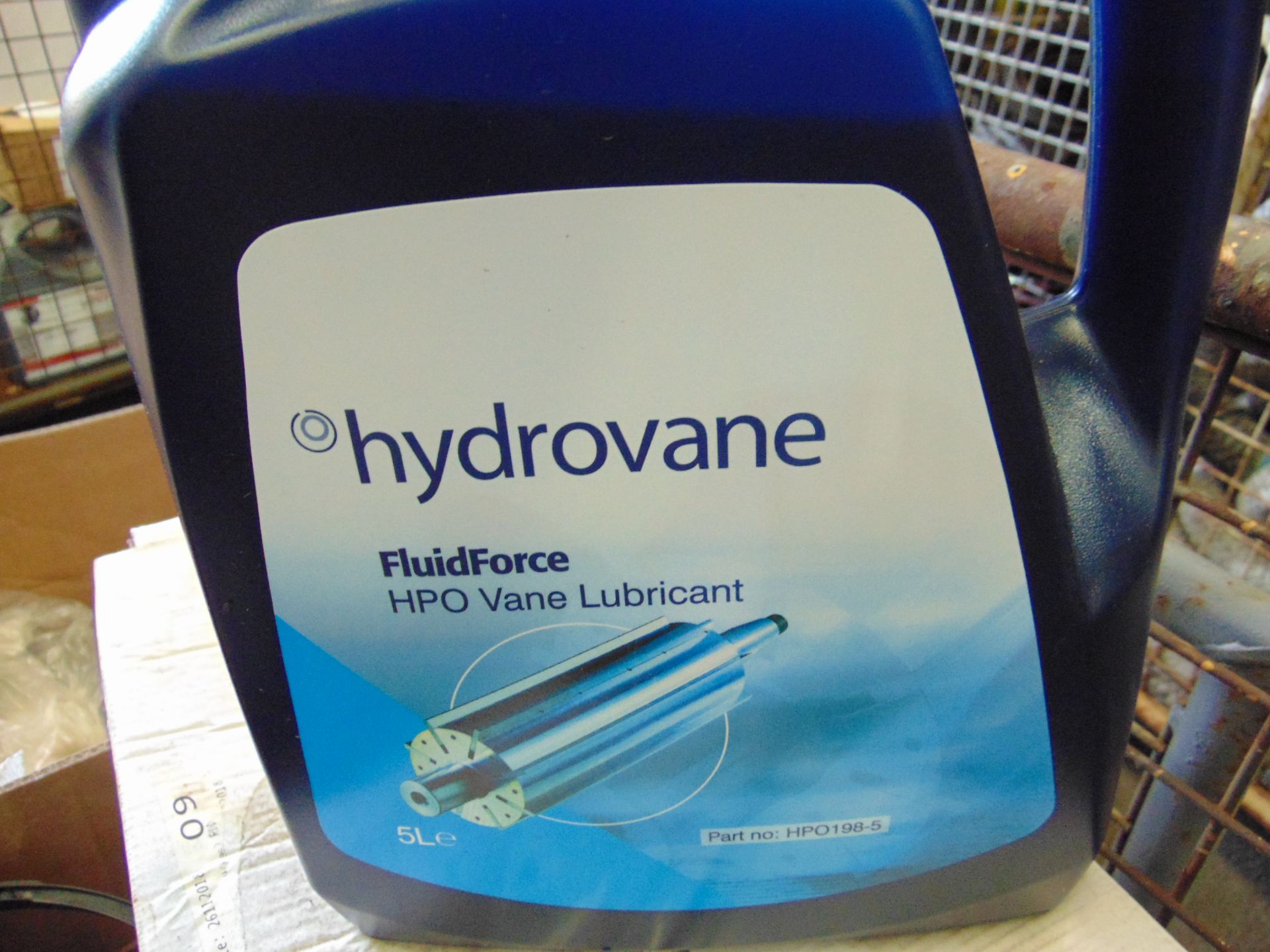 6 x Unissued 5L Sealed Cans of Hydrovane HPO Vane Lubricant - Image 2 of 3
