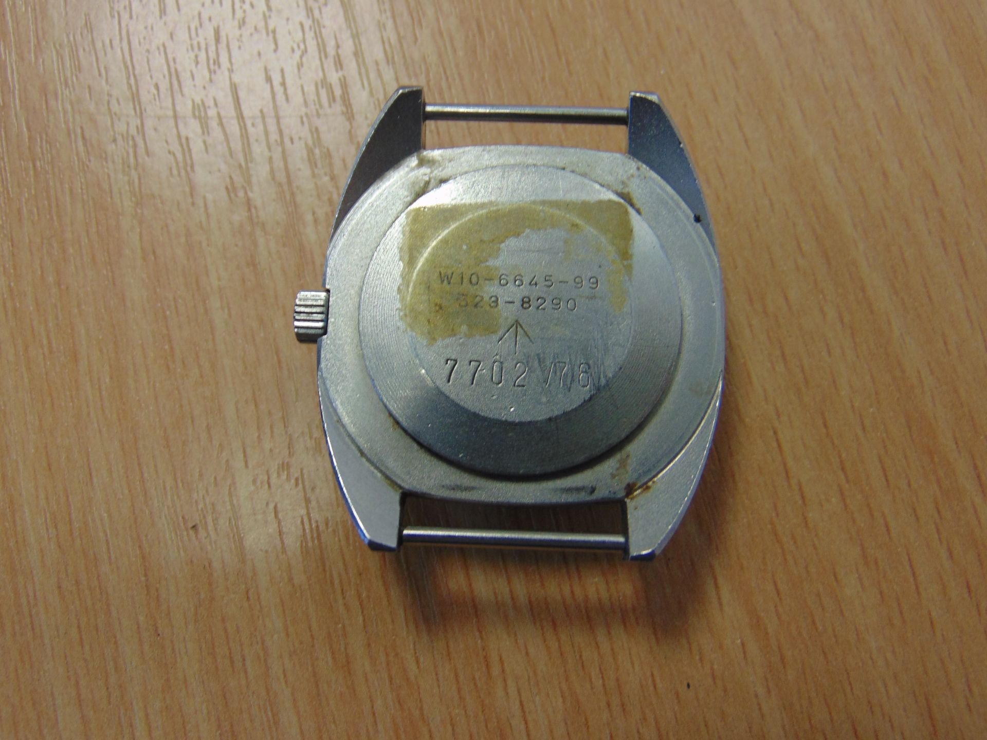 VERY RARE CWC MECHANICAL W10 SERVICE WATCH NATO MARKED - BROAD ARROW DATED 1976 - Image 7 of 10
