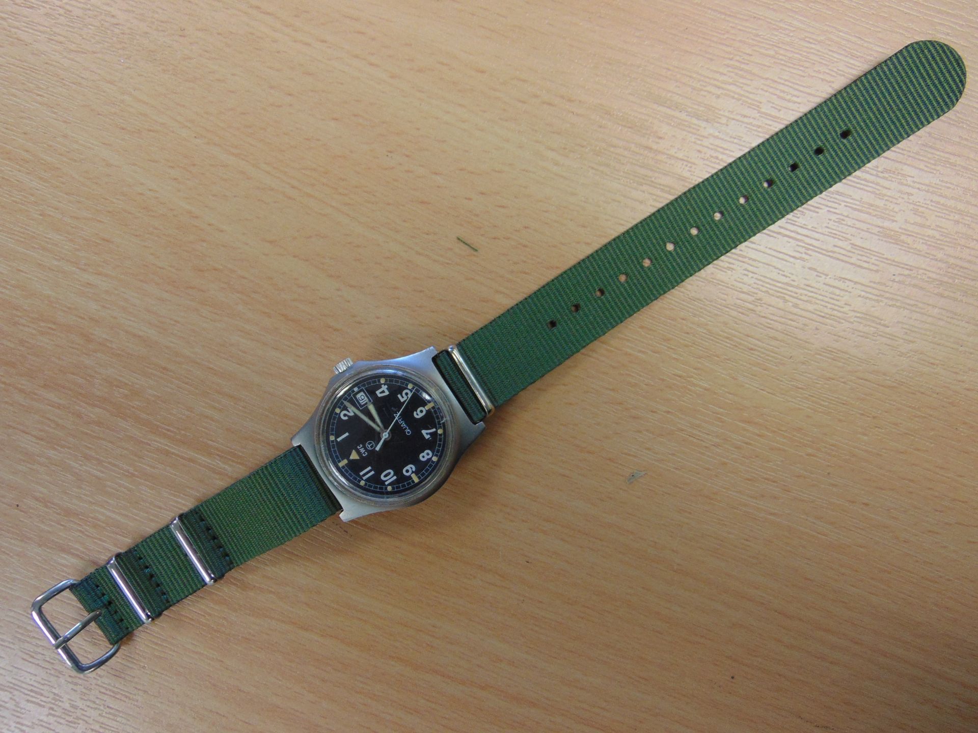 CWC FAT BOY QUARTZ 070 SERVICE WATCH. Rare Model Nato Marked and dated 1980 - PRE FALKLANDS WAR - Image 7 of 8