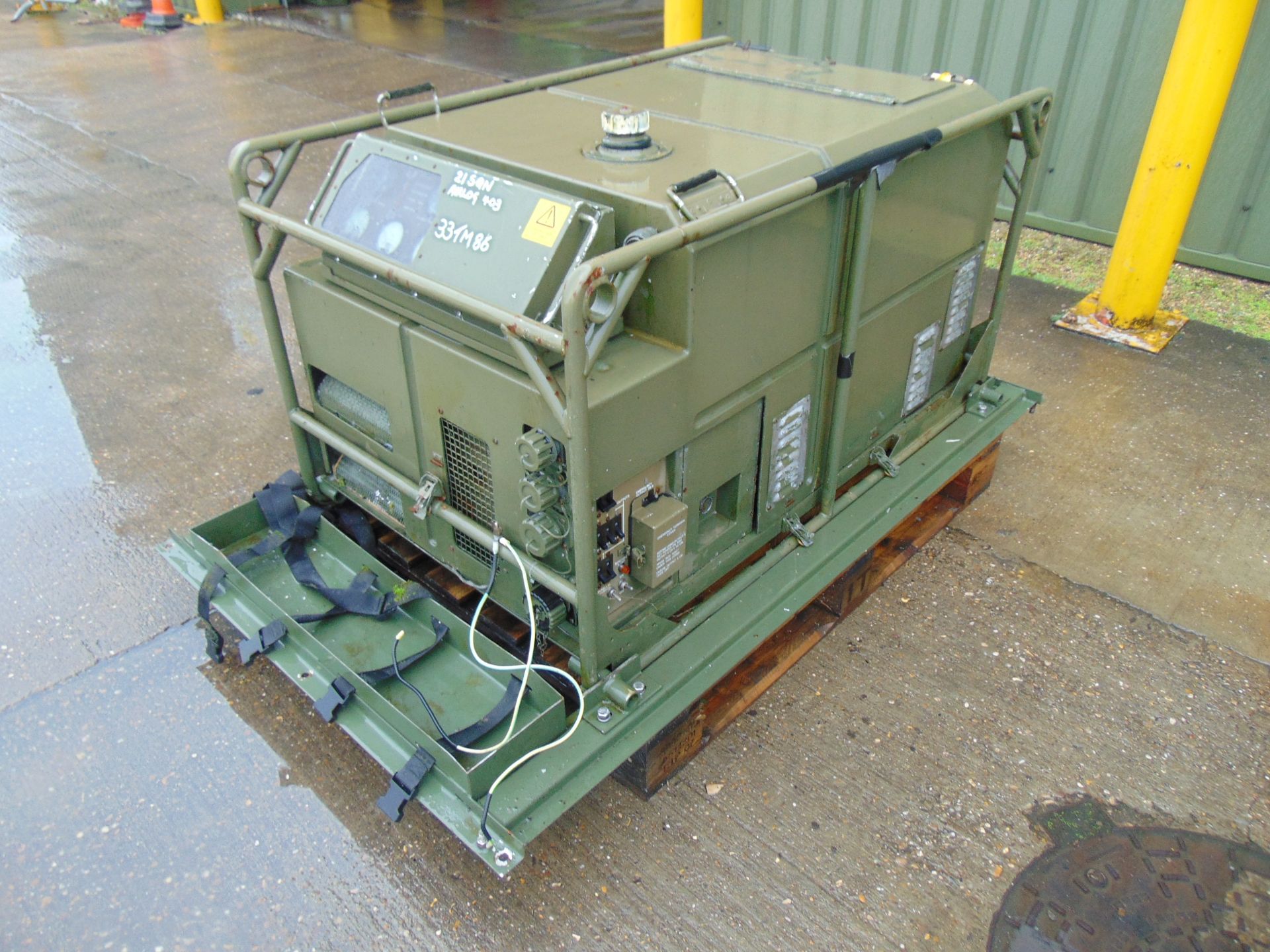 Lister/ Petter 5.6 KVA 240 volt single phase 50 Hz Diesel Generator ONLY 971 Hours!