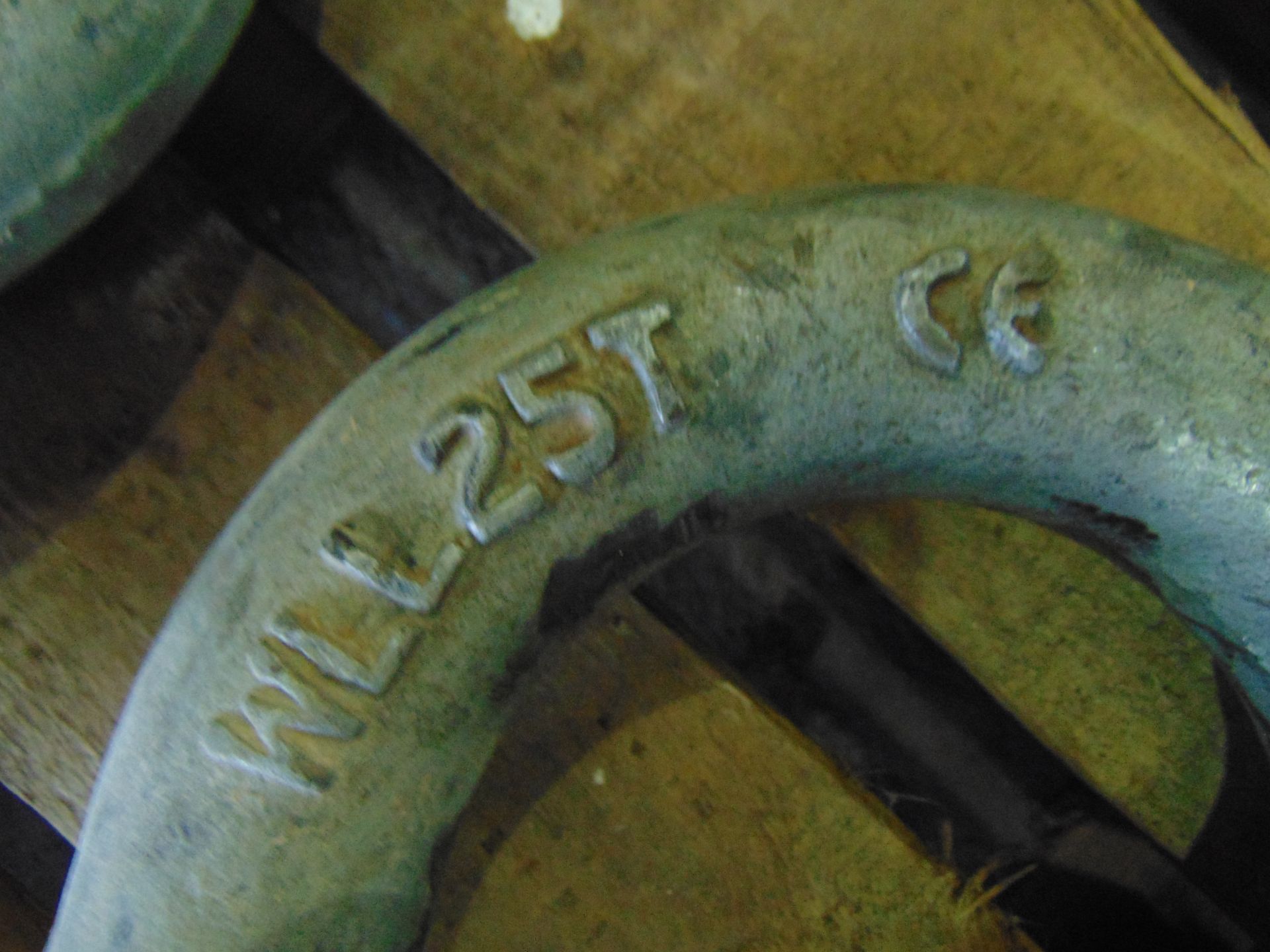 2 x 1 3/4" WLL25T 25 Ton Galvanized Rigging Shackle - Image 3 of 3