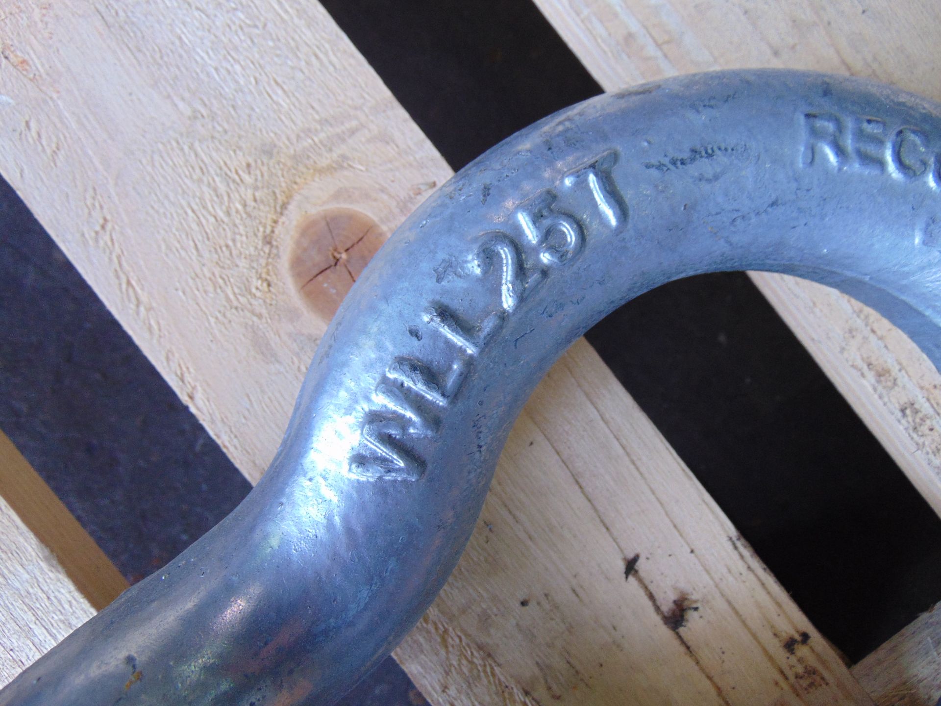 2 x Unissued 1 3/4" WLL25T 25 Ton Galvanized Rigging Shackle - Image 3 of 4