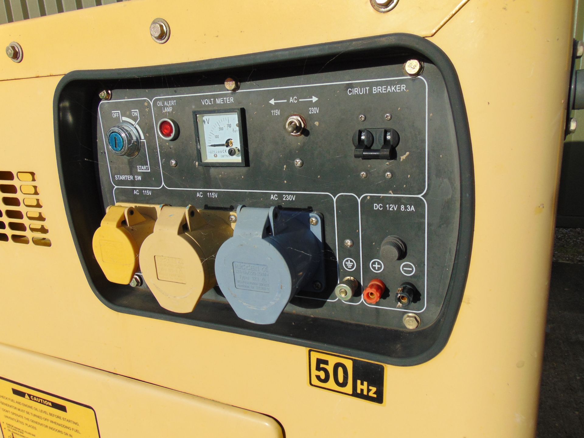 King Power 10000 LN silent Diesel Generator 230/ 110 volt single phase 50 Hz - Image 5 of 6