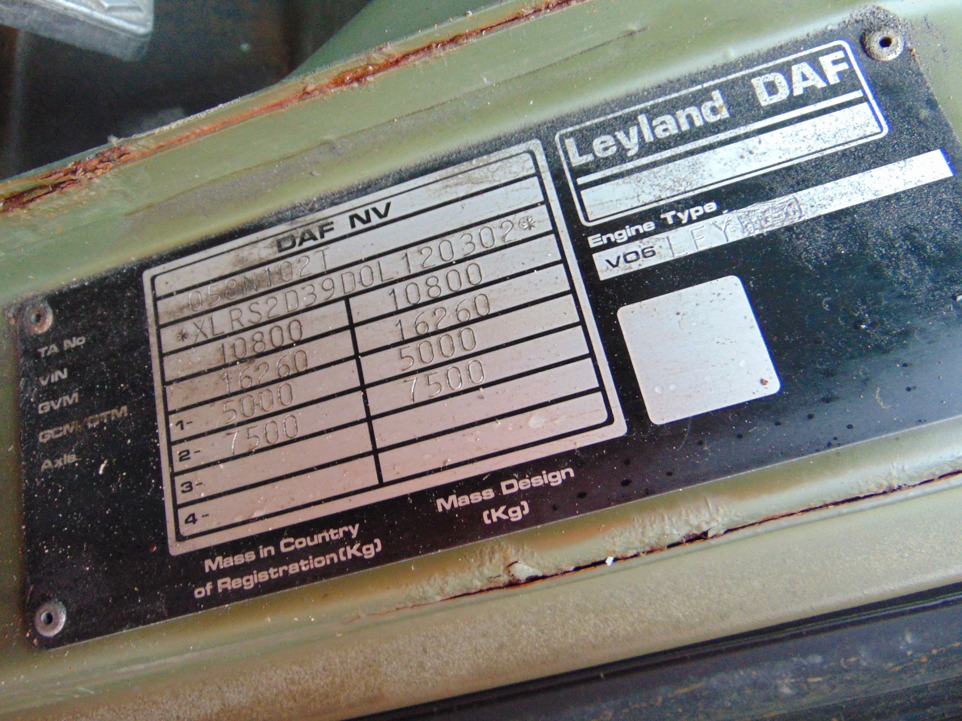 Leyland Daf 45/150 4 x 4 - Image 14 of 22