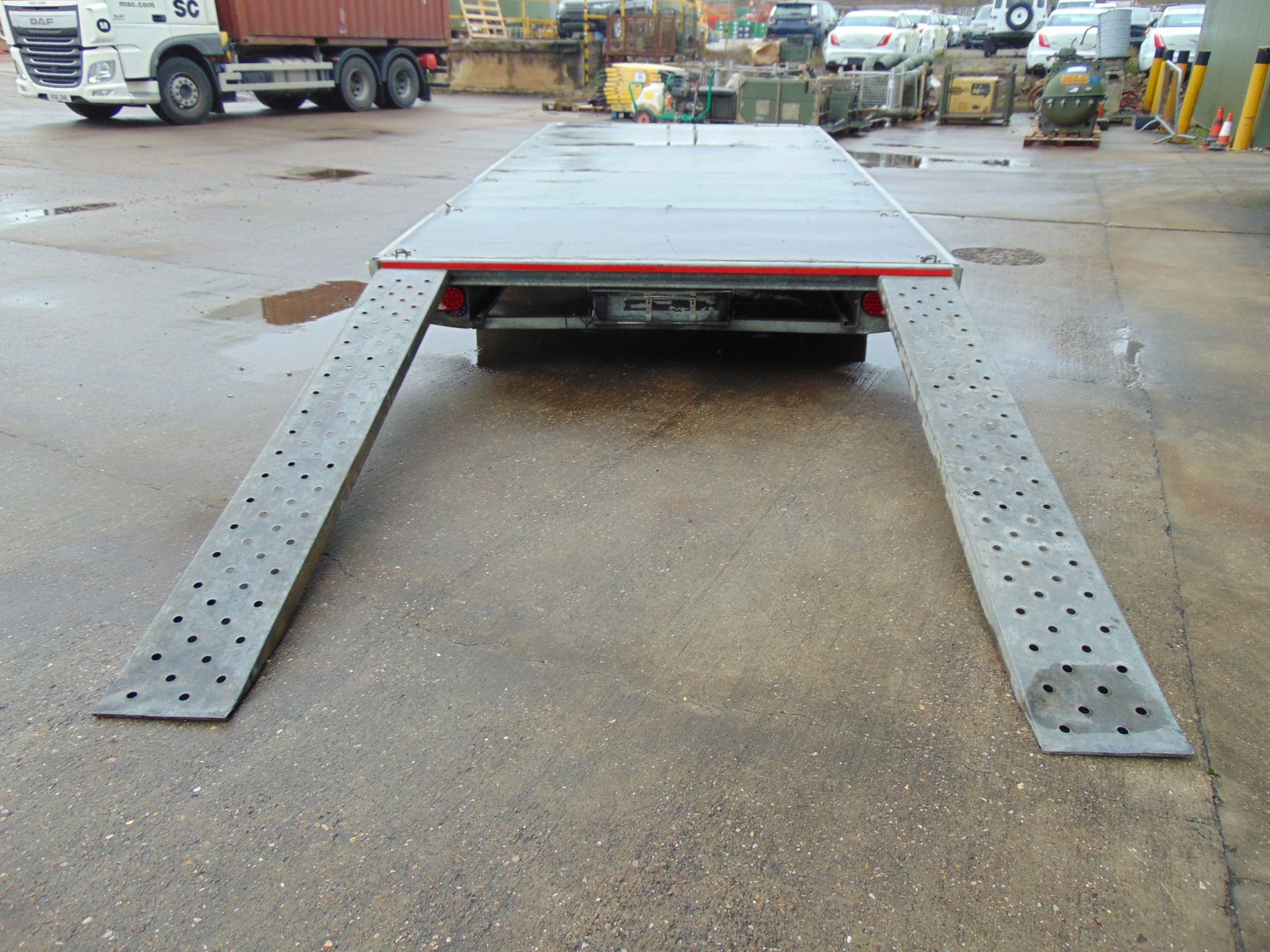 Bateson Twin Axle Flatbed 3.5 Tonne Transporter Trailer with Ramps bed dimensions L 5.8m x W 2.5m - Image 5 of 14