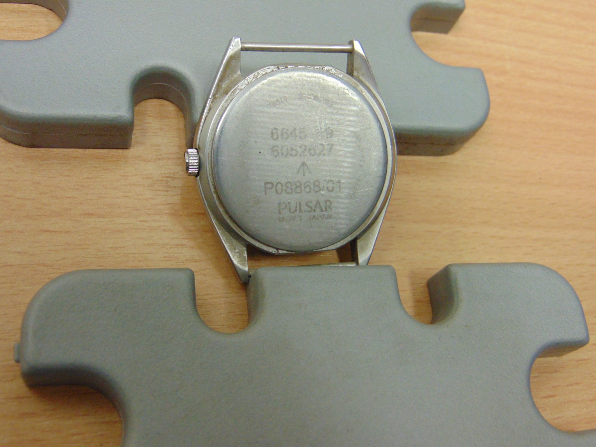 PULSAR BRITISH ARMY W10 SERVICE WATCH NATO MARKED DATED 2001 GULF WAR ISSUE - Image 5 of 7