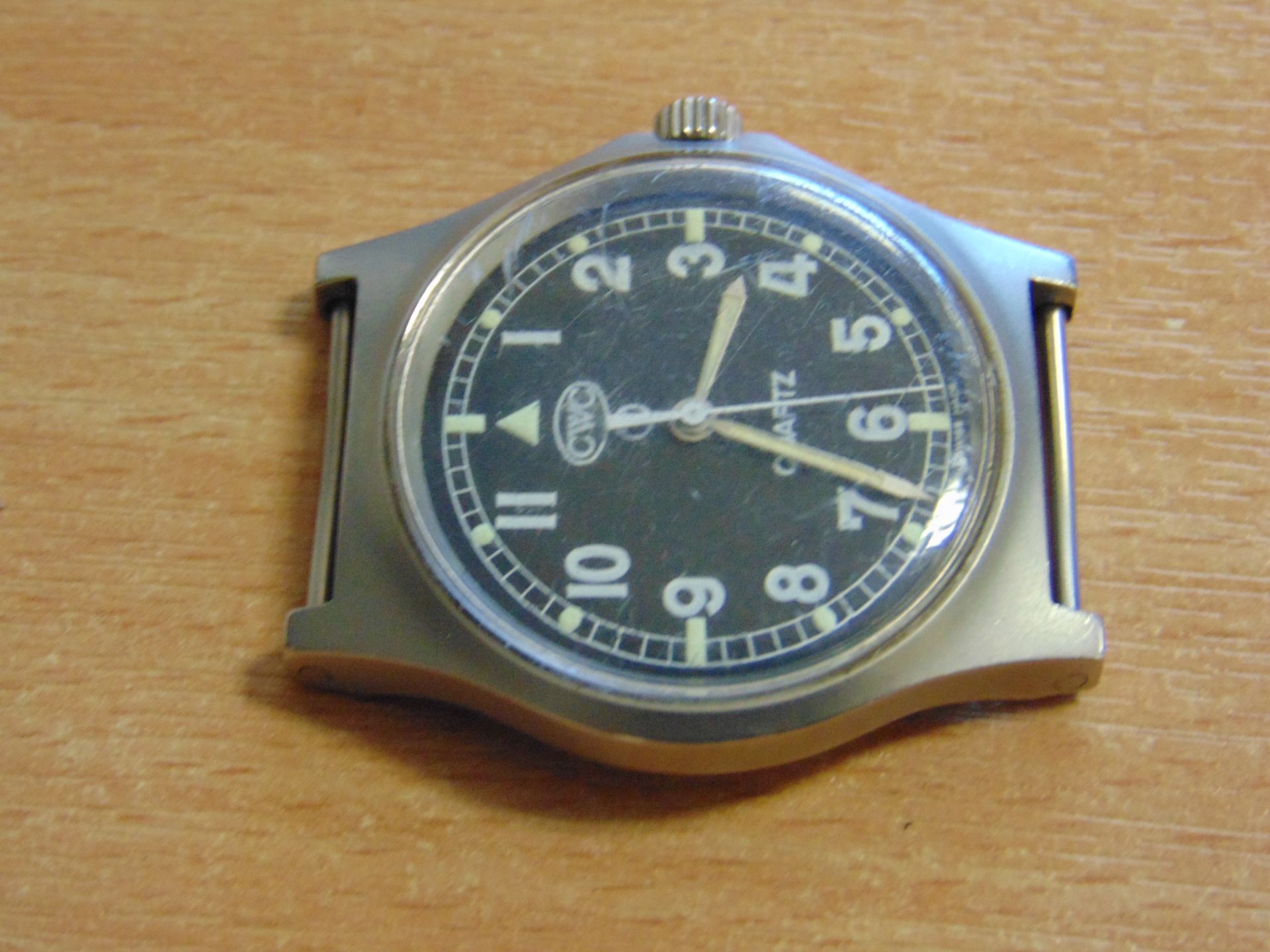 CWC QUARTZ 0552 ROYAL MARINES/ ROYAL NAVY ISSUE SERVICE WATCH NATO MARKED - 1989 ( PRE GULF WAR) - Image 3 of 8