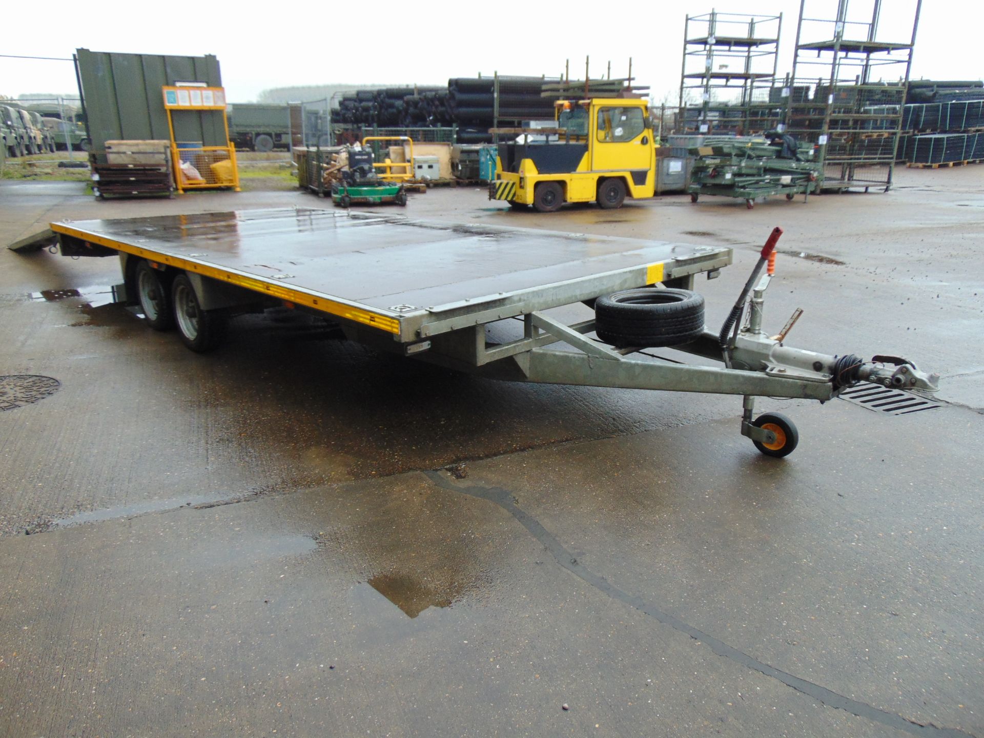 Bateson Twin Axle Flatbed 3.5 Tonne Transporter Trailer with Ramps bed dimensions L 5.8m x W 2.5m - Image 2 of 14