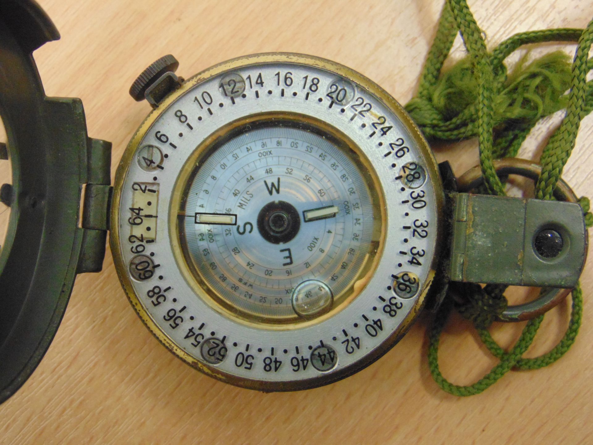 2X STANLEY PRISMATIC BRITISH ARMY ISSUE COMPASS - Image 6 of 8