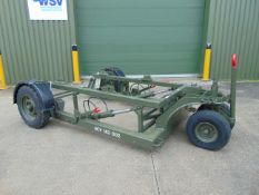 Ex Reserve UK RAF Aircraft Lifting Trailer