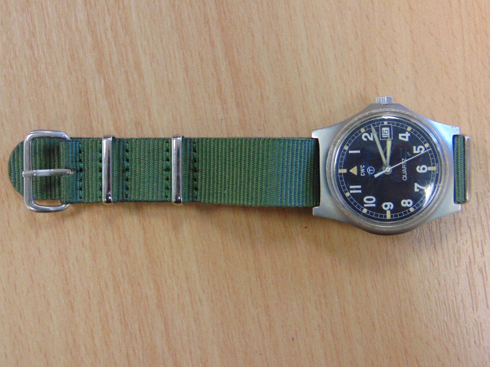 CWC FAT BOY QUARTZ 070 SERVICE WATCH. Rare Model Nato Marked and dated 1980 - PRE FALKLANDS WAR - Image 6 of 8