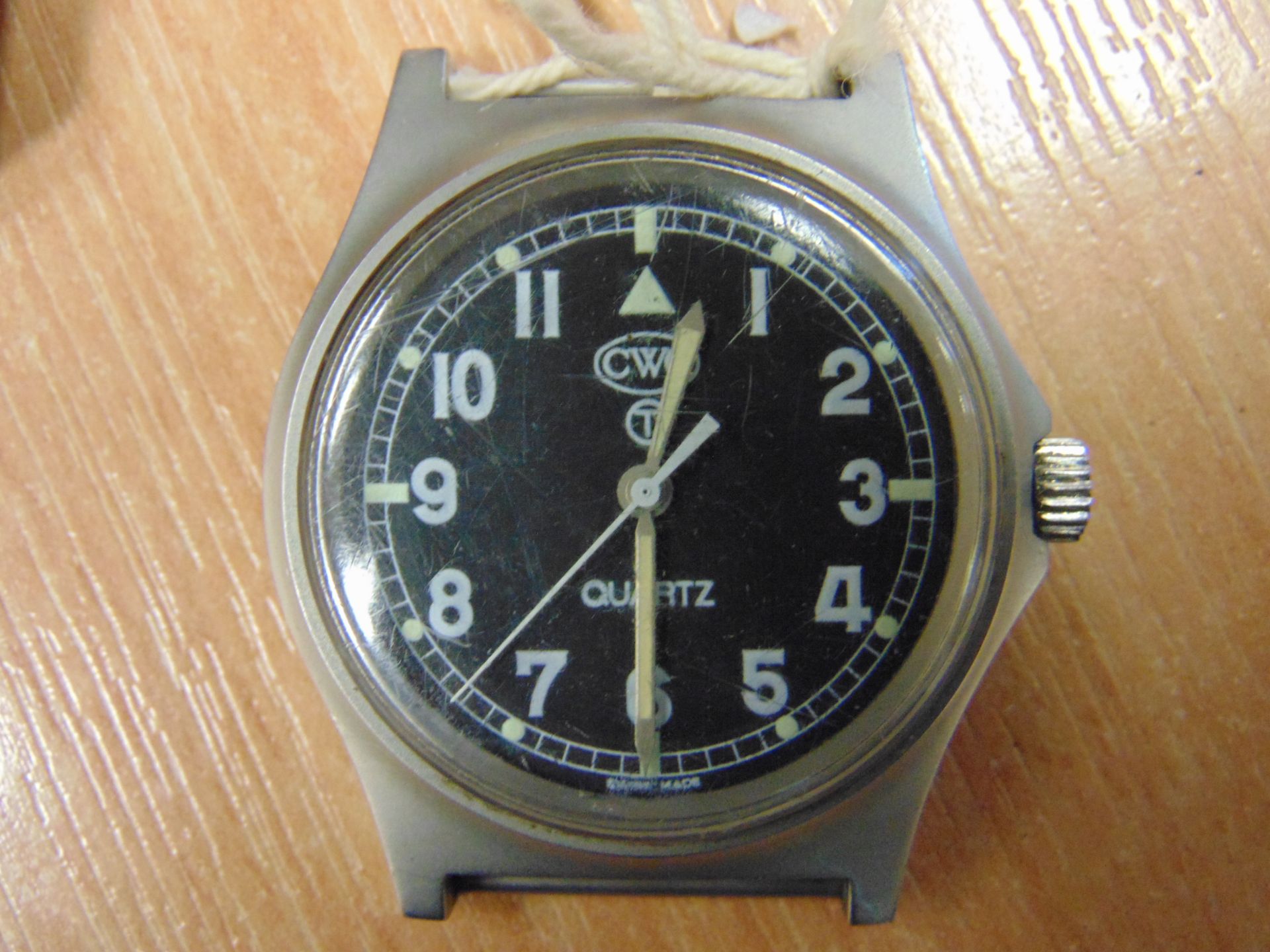 2x CWC QUARTZ 0552 ROYAL NAVY/ MARINES ISSUE SERVICE WATCHES UNTRIED AND UNTESTED DATED 1989/1990 - Image 5 of 6