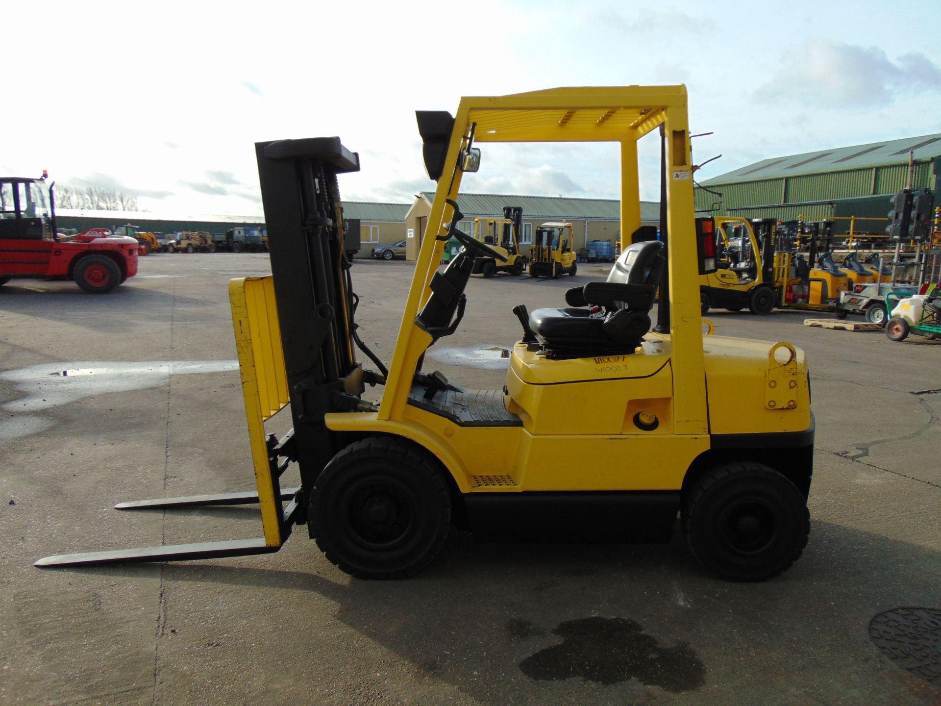 Hyster H2.50XM Forklift ONLY 1,285 HOURS WITH 3 STAGE CONTAINER SPEC MAST. - Bild 5 aus 24