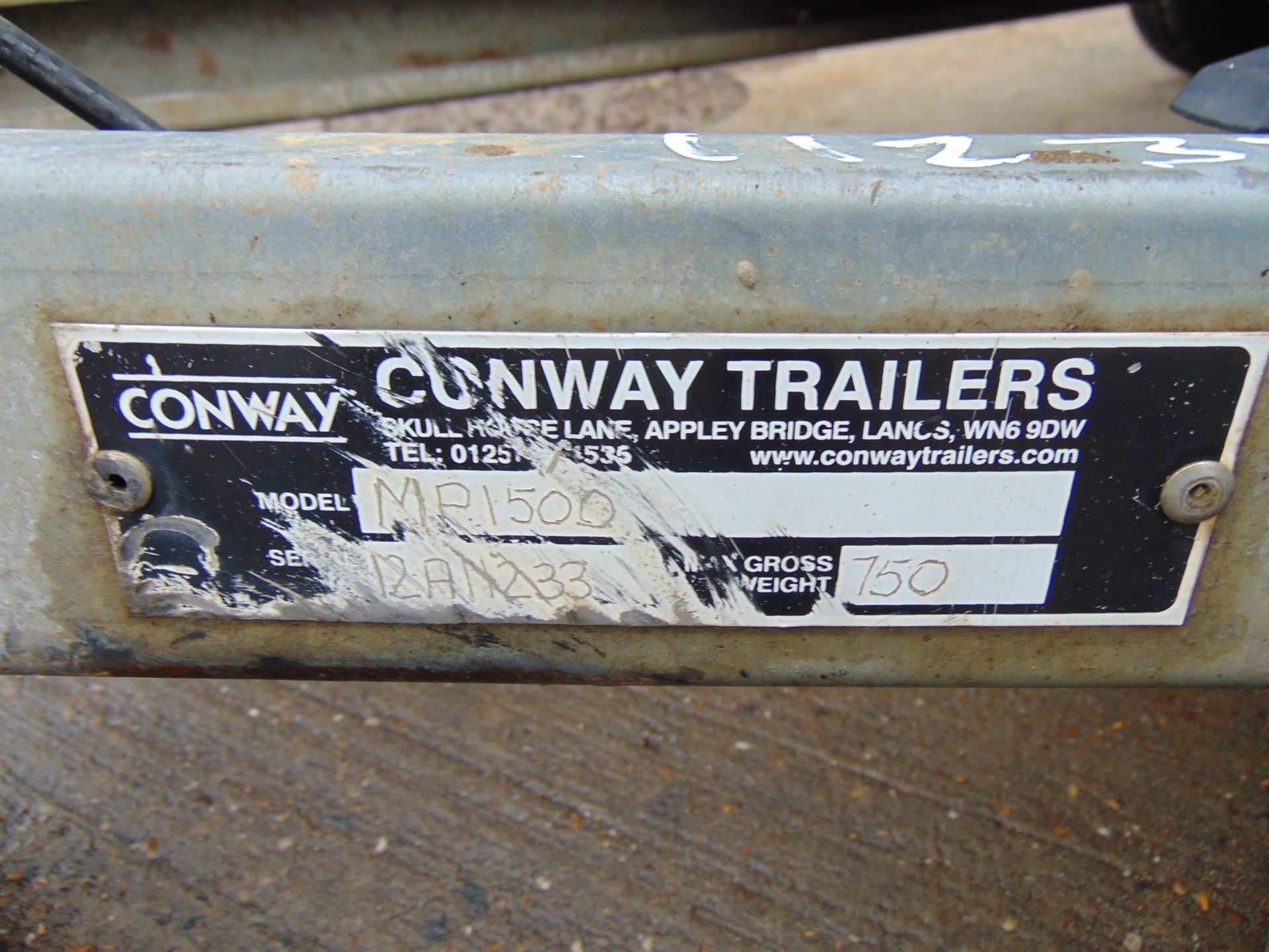 2 Way Traffic Light System c/w Conway Single Axle Trailer - Image 13 of 13