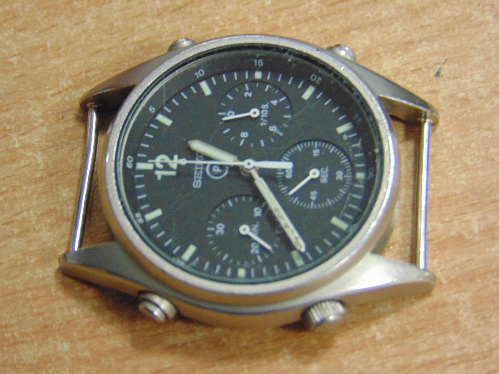 SIEKO GEN I R.A.F. PILOTS CHRONO WATCH NATO MARKED DATED 1984 - Image 3 of 8