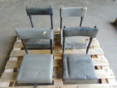 4 x Land Rover FFR Operator / Jump Seats