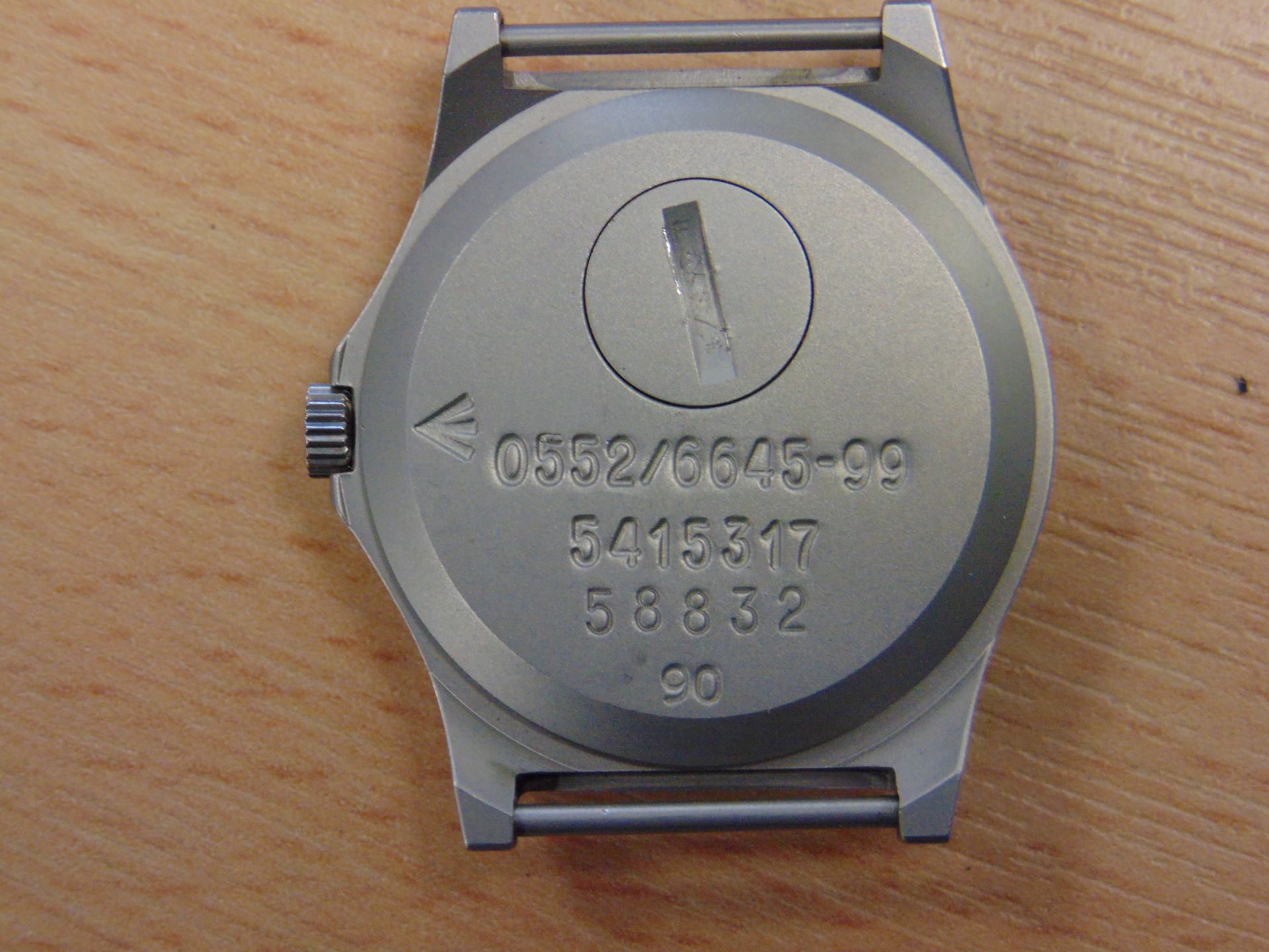 Unissued CWC QUARTZ ROYAL MARINES/NAVY Issue Service WATCH. Dated 1990 - GULF WAR - Image 3 of 8