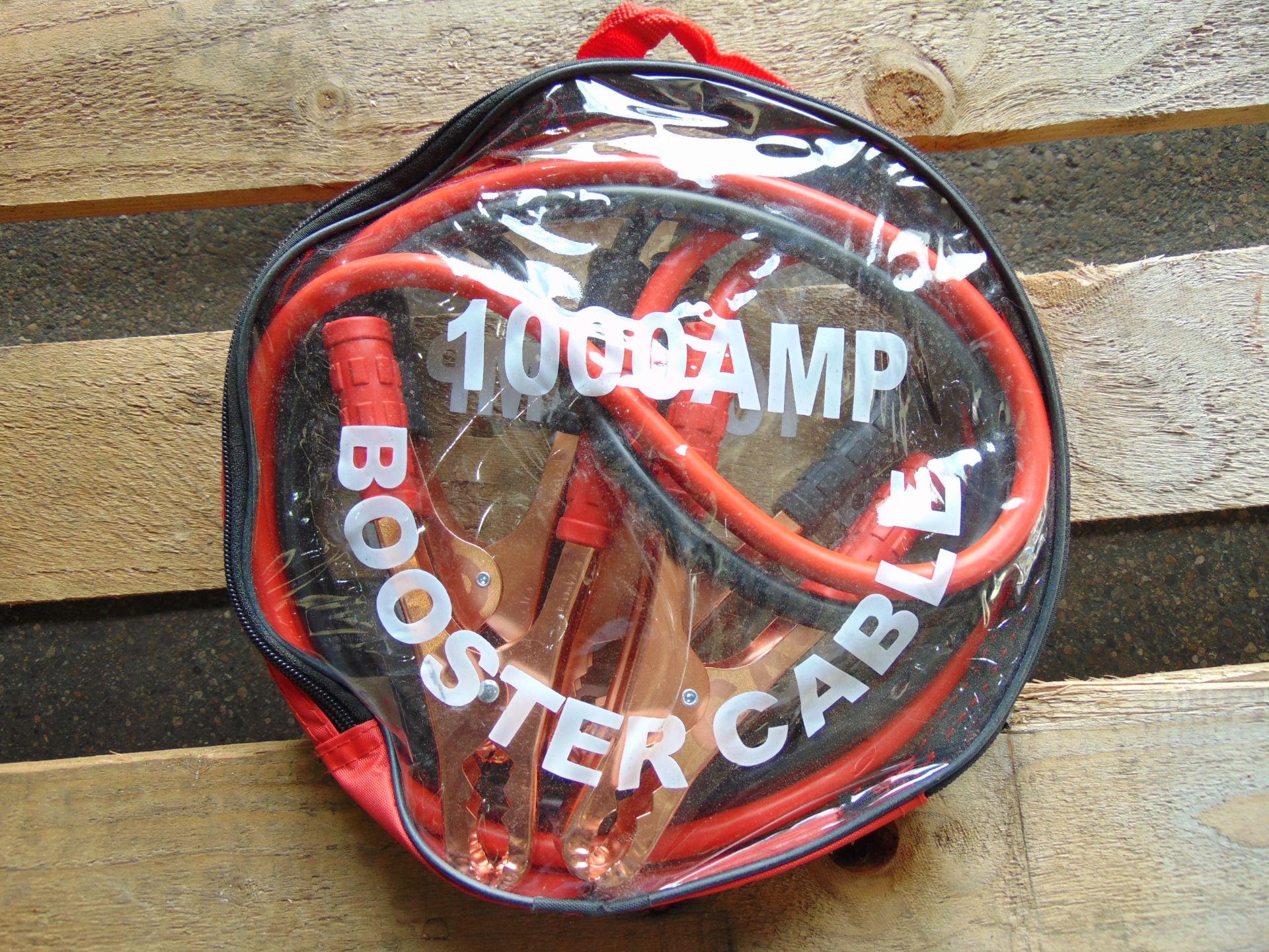 UNISSUED Heavy Duty 100AMP Booster Jump Start Cables - Image 2 of 2