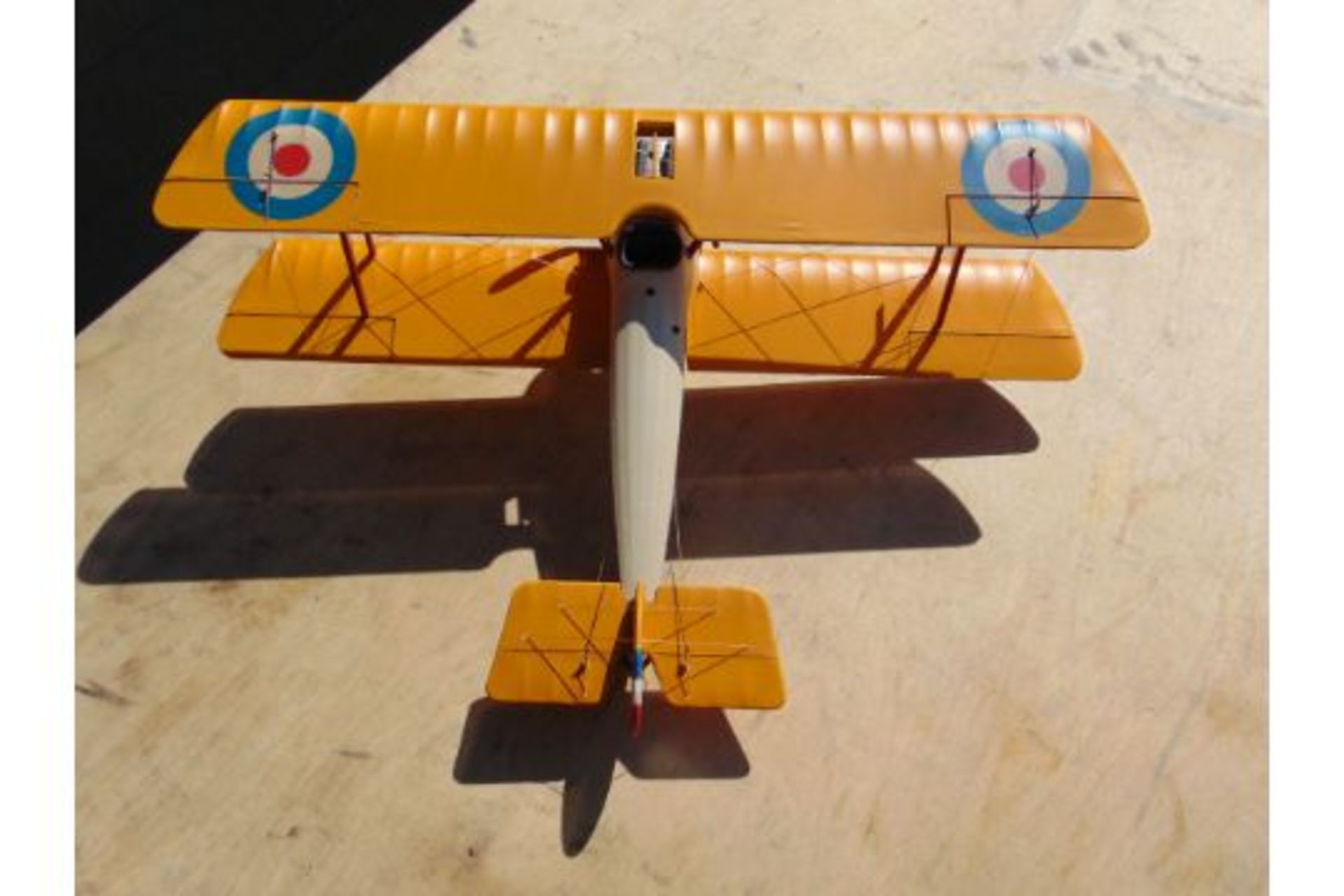 WORLD WAR I BRITISH SOPWITH CAMEL BIPLANE MODEL - Image 2 of 6