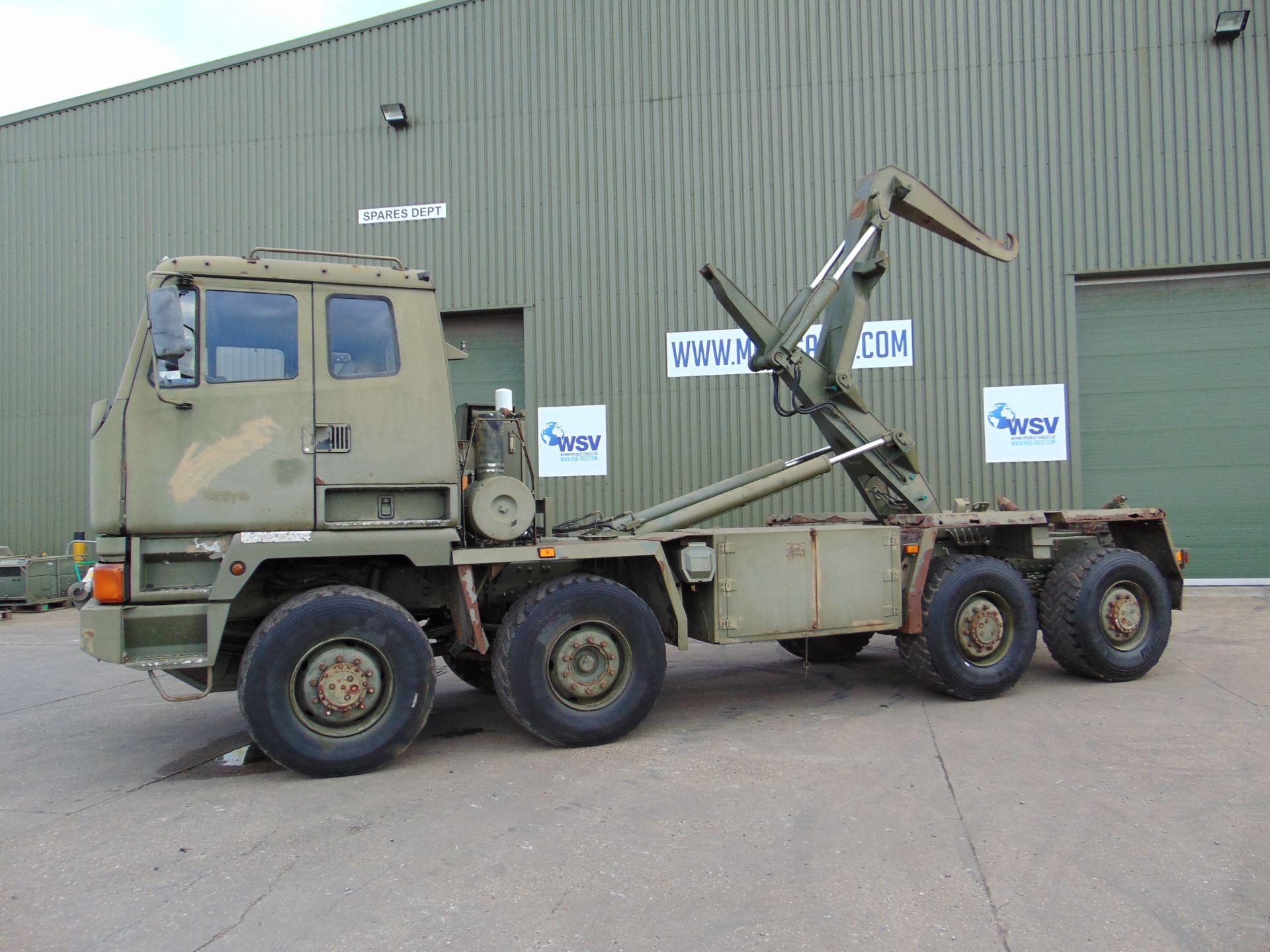 DAF 8x6 DROPS Multilift LHD Hook Loader 58,270 Kms Only - Image 10 of 30