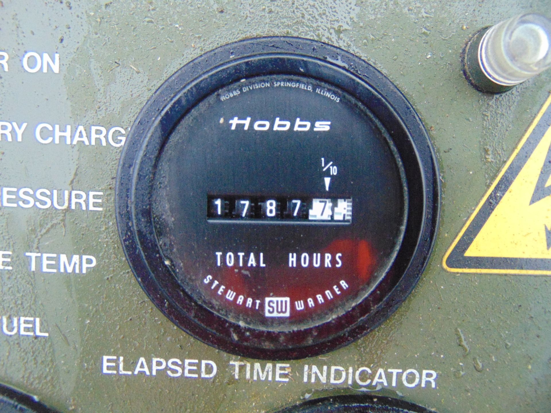 Lister/ Petter 5.6 KVA 240 volt single phase 50 Hz Diesel Generator ONLY 1787 Hours! - Image 10 of 11