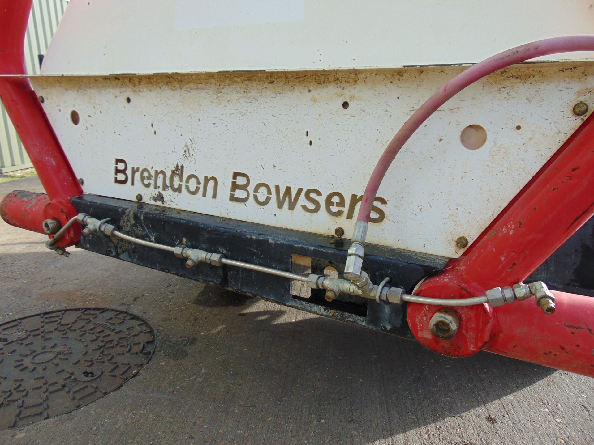 Brendon Powerwasher BB1000 Yanmar Diesel Pressure Washer Bowser Trailer c/w Spray Bar - Image 9 of 19