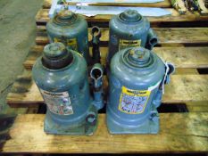 Q 4 Weber 10 Tonne Hydraulic Jacks