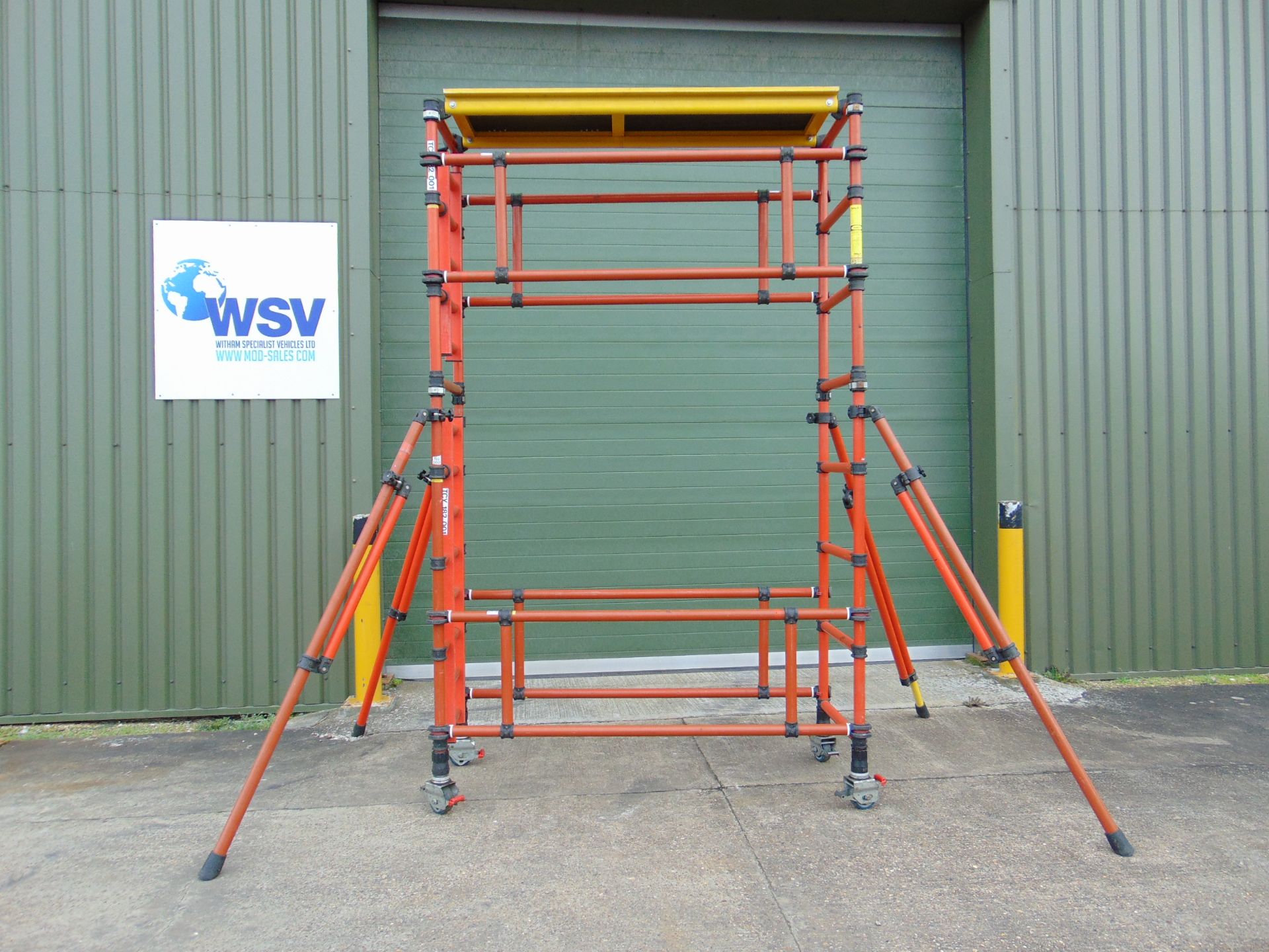 Genex Lightweight Fiberglass Scaffold Tower 3.3m High