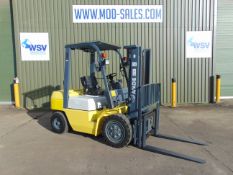 2018 Apache 3000Kg Diesel Fork Lift Truck ONLY 940 warranted HOURS!