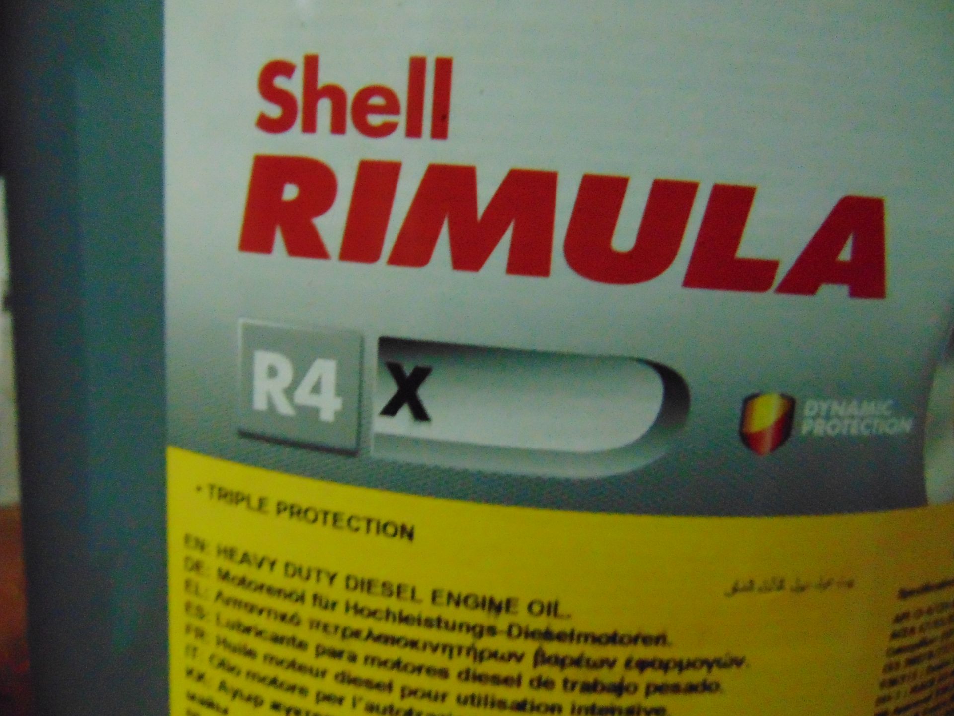 2 x Unissued 20L Sealed Drums of Shell Rimula Heavy Duty Diesel Engine Oil - Image 3 of 3