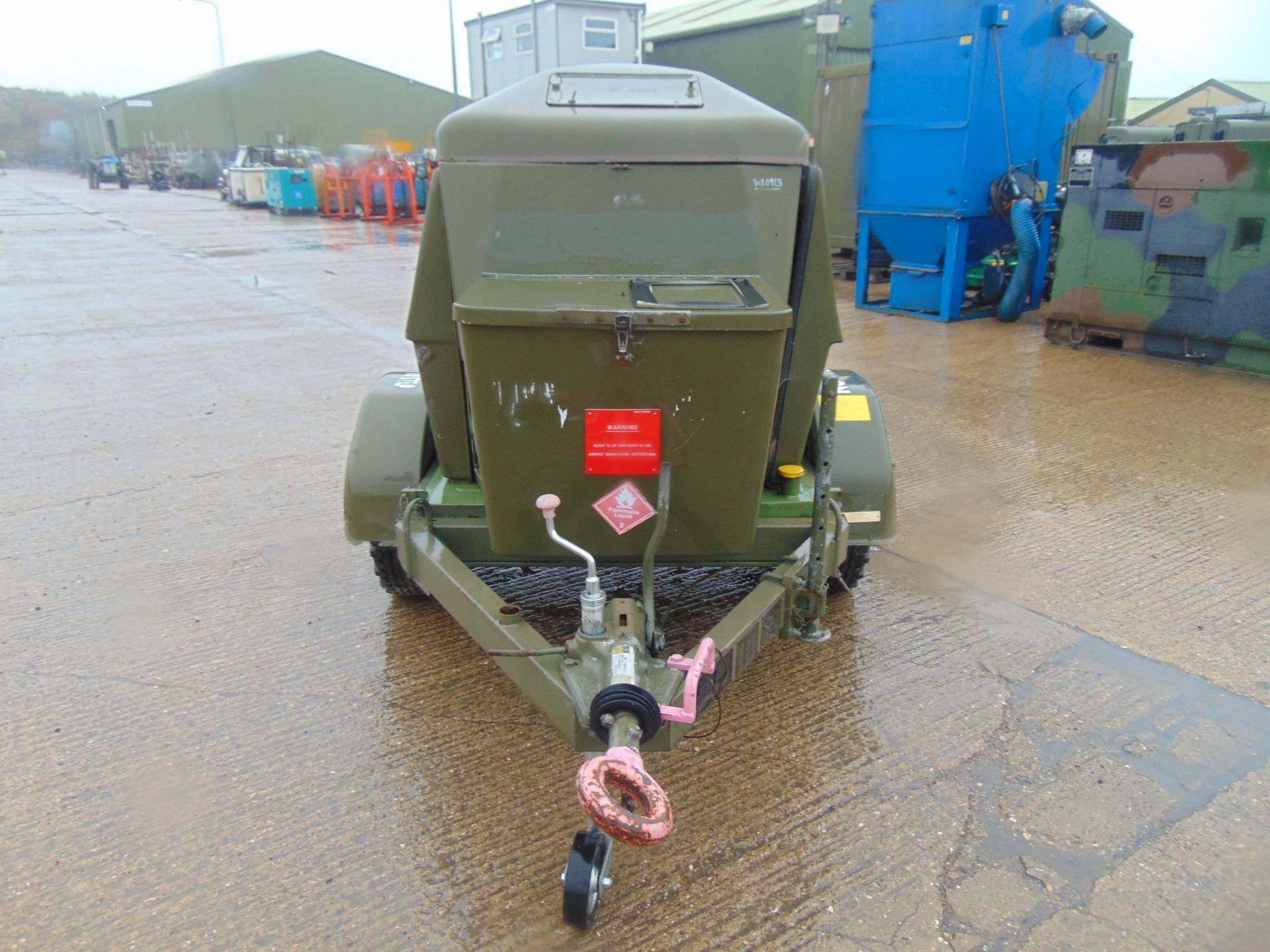 Ex Uk Royal Air Force Trailer Mounted 25 KVA Generator - Image 2 of 15