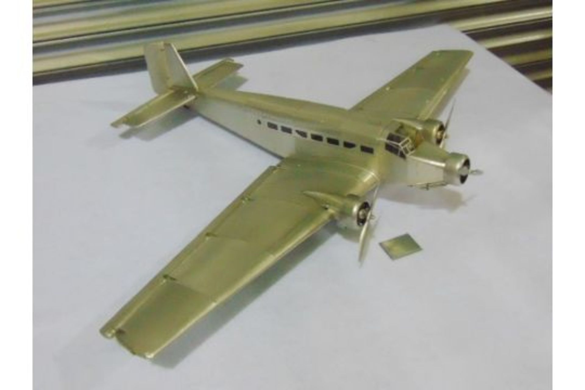 The JUNKERS JU 52 IRON ANNIE Aluminium Scale Model - Image 5 of 7