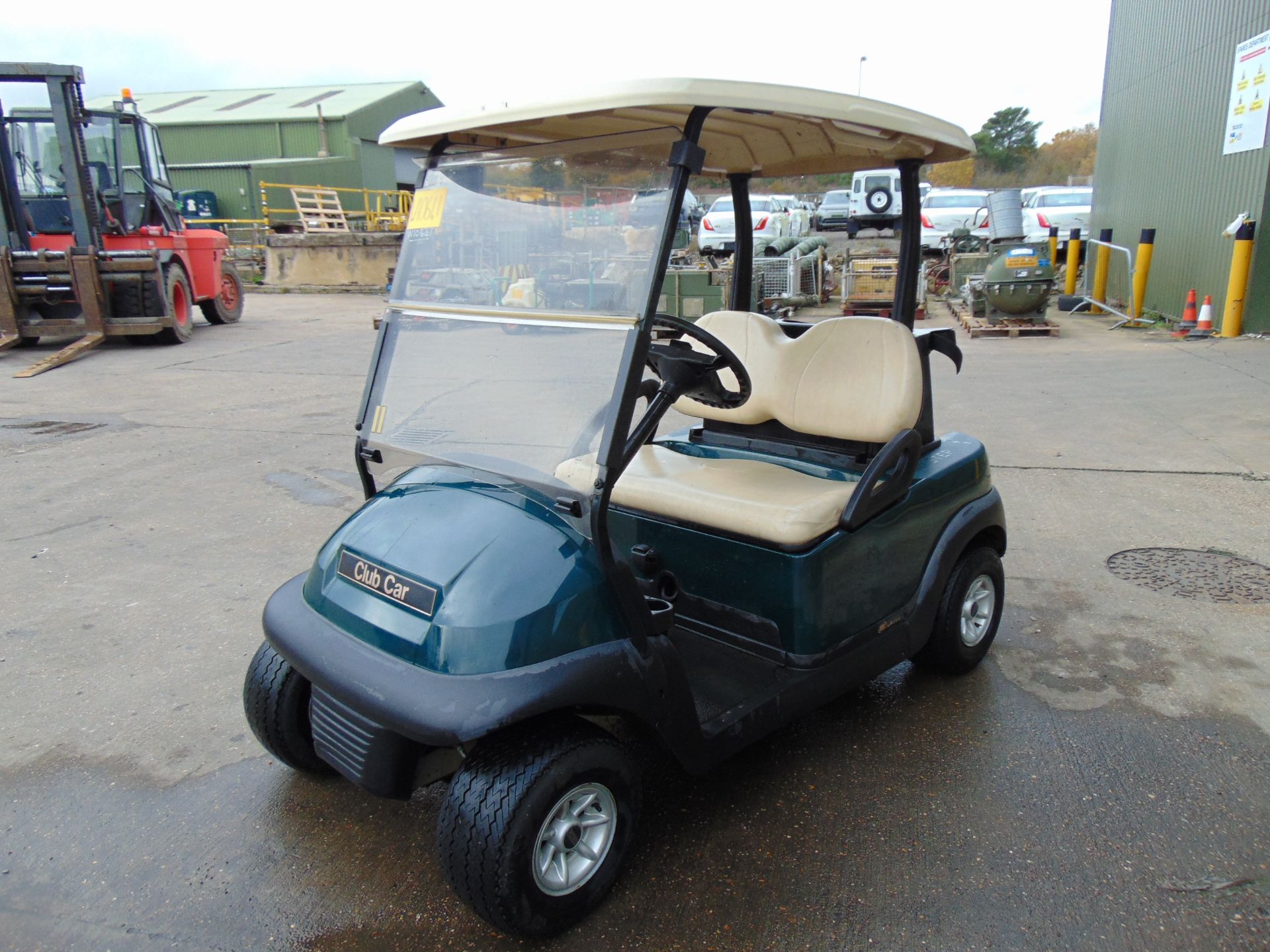 Club Car Precedent Electric Golf Buggy C/W Battery Charger - Bild 4 aus 19