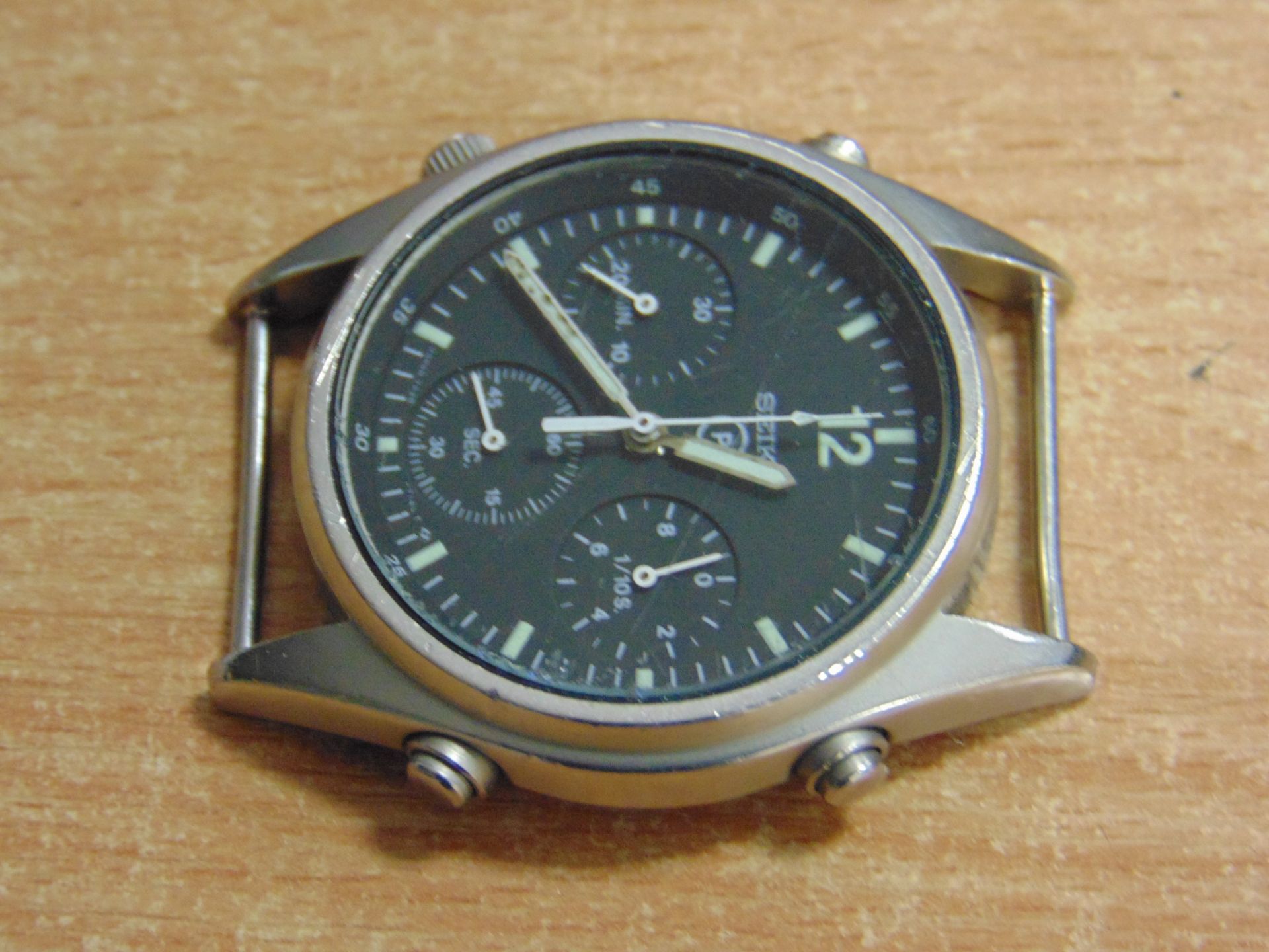 SIEKO GEN I R.A.F. PILOTS CHRONO WATCH NATO MARKED DATED 1984 - Image 2 of 8