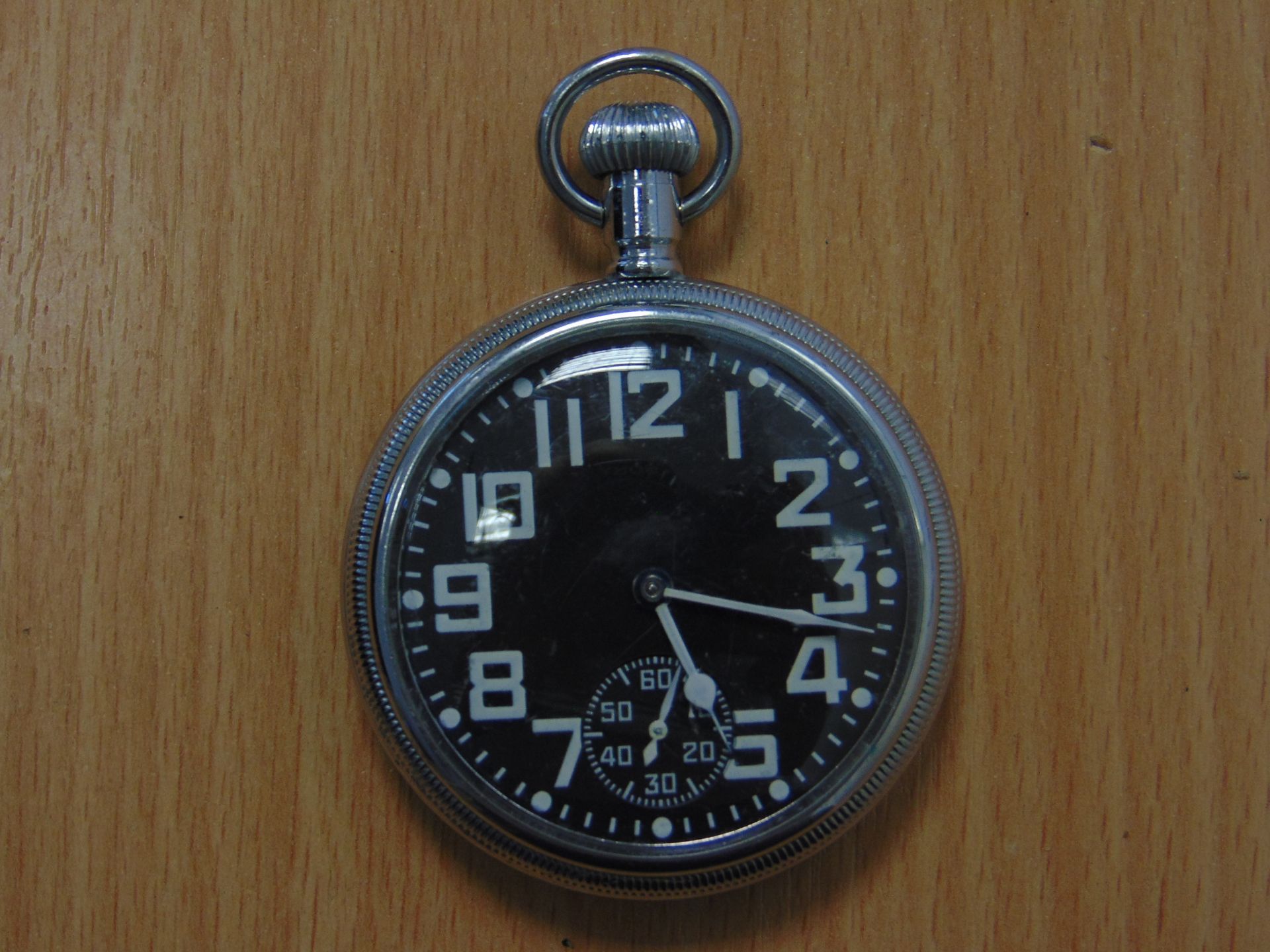 RARE WALTHAM 9 JEWEL NON LUMINOUS ROYAL NAVY SERVICE WATCH NATO MARKET - Image 4 of 8